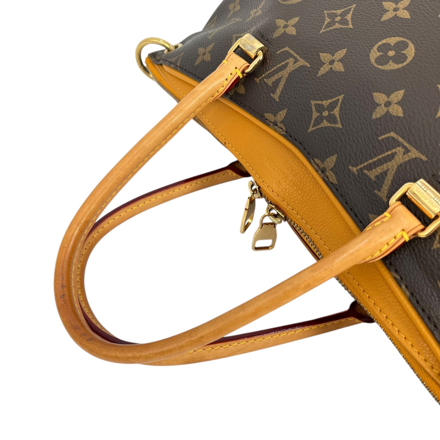 Louis Vuitton Monogram Pallas Safran 2way Hand Bag