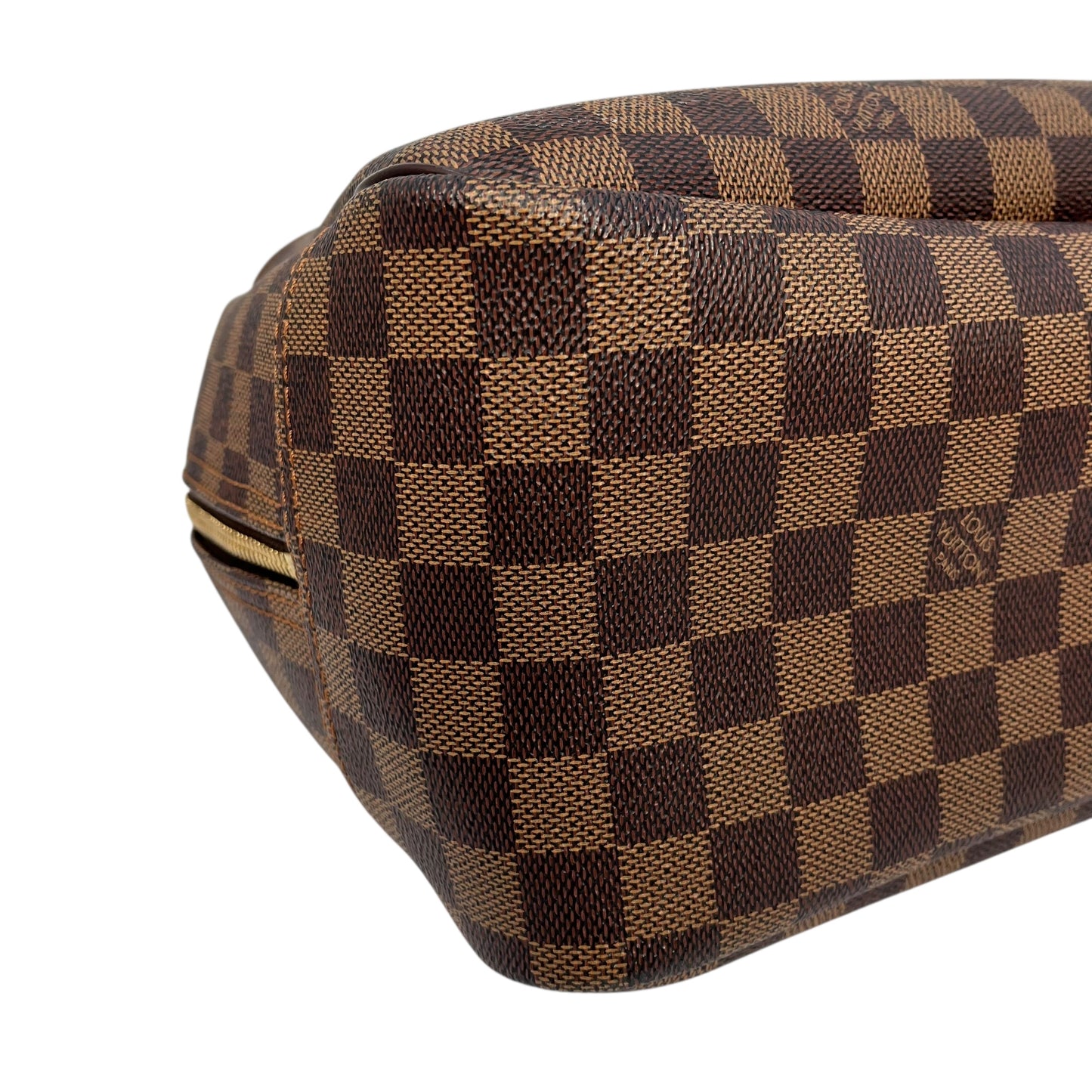 Louis Vuitton Damier Deauville Bowling Vanity Hand Bag