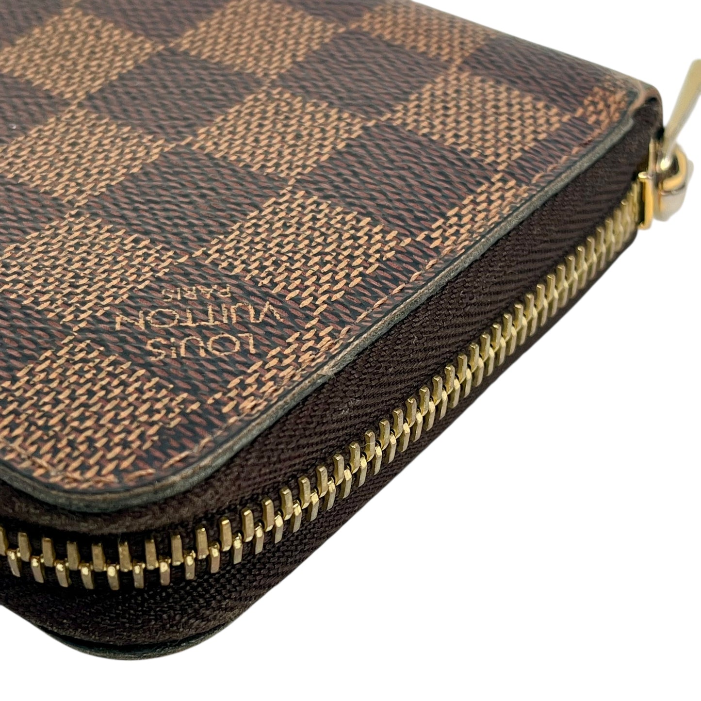 Louis Vuitton Damier Graphite Zippy Long Wallet - Brown - CA2187