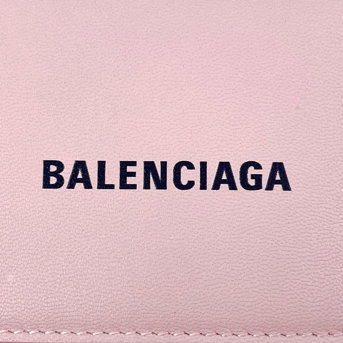 BALENCIAGA Mini Compact Wallet - Pink