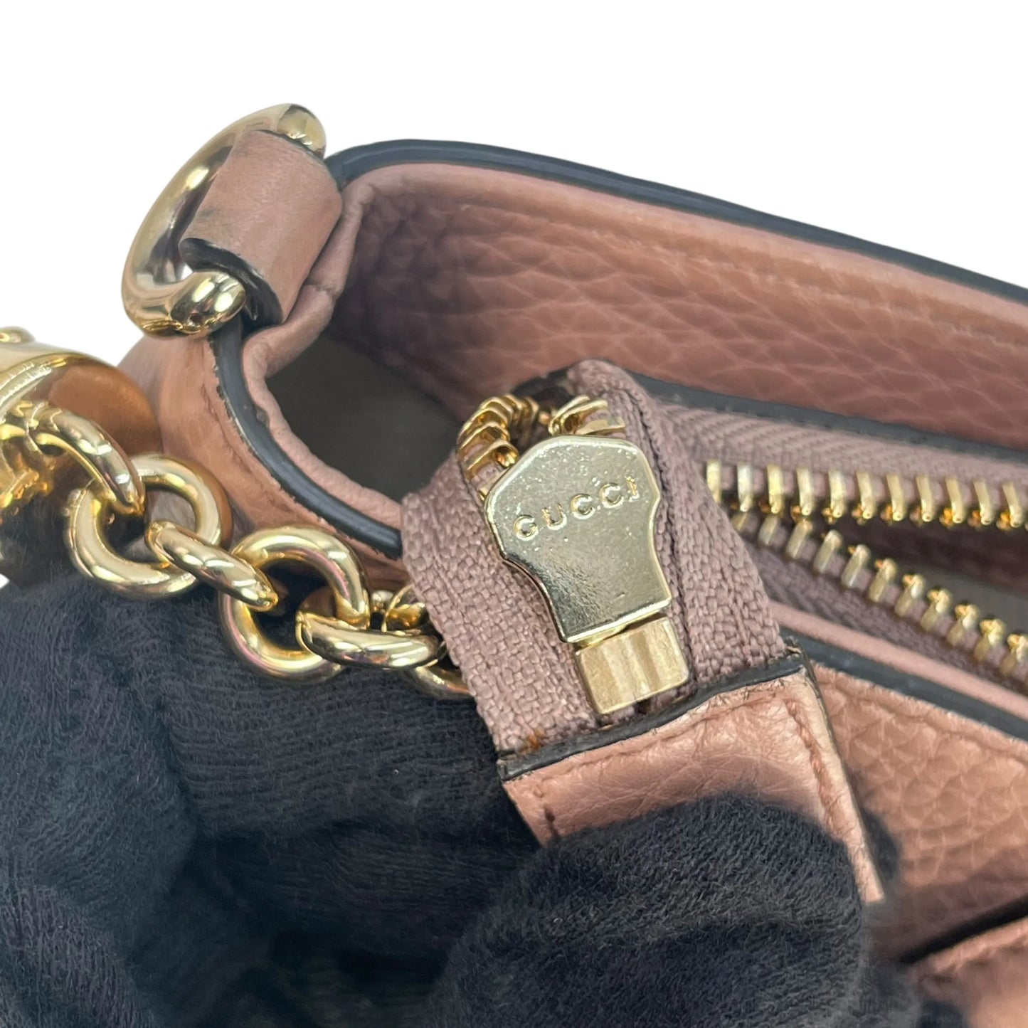 GUCCI Soho Interloking Tote Bag Shoulder Bag - Pink