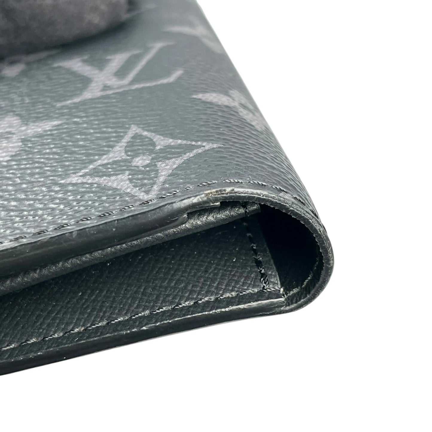 Louis Vuitton Monogram Eclipse Canvas Long Wallet - Black