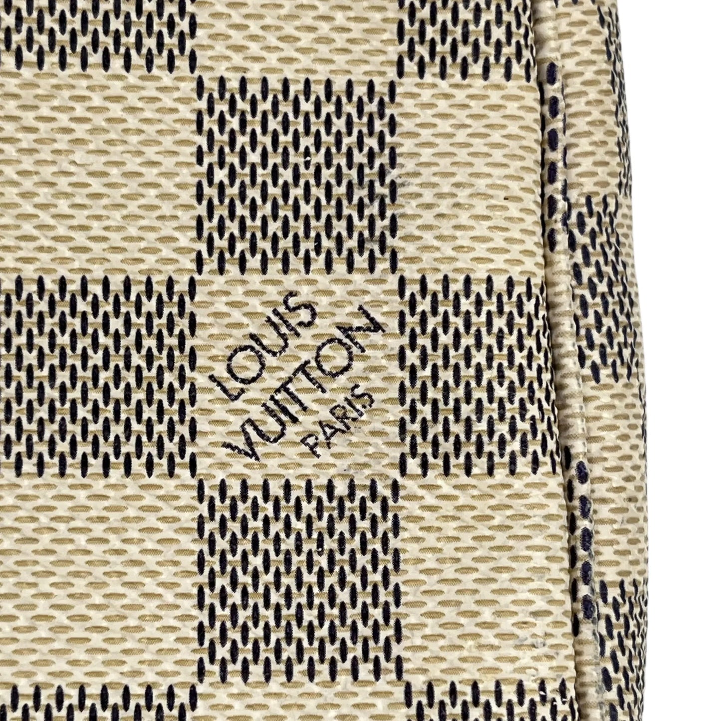 Louis Vuitton Damier Azur Pochette Accessories Pouch - White