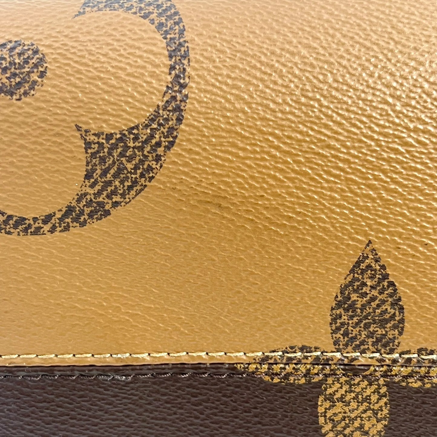 Louis Vuitton On The Go PM Hand Bag Tote Bag - Brown - 33554