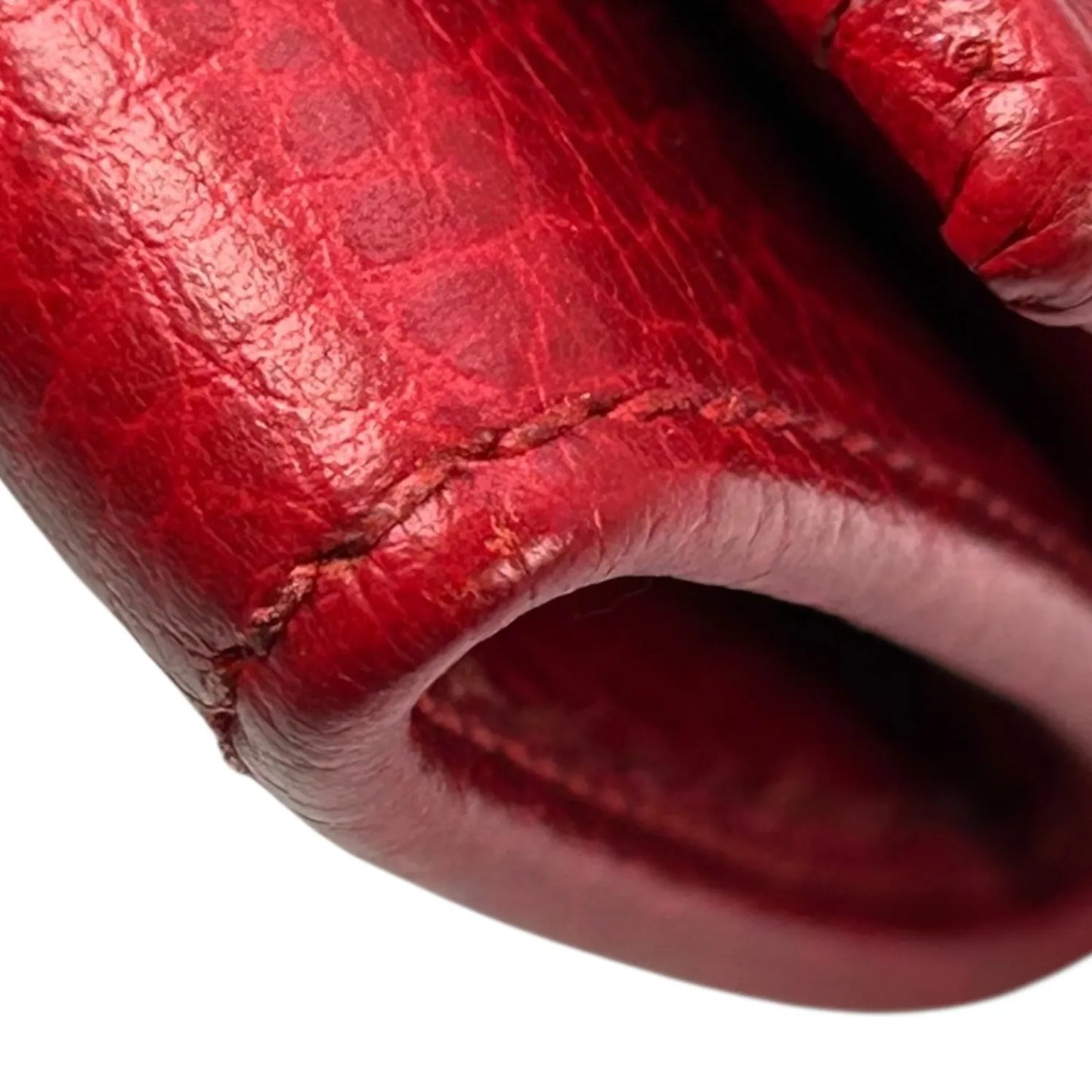 GUCCI GG Marmont Compact Wallet - Red