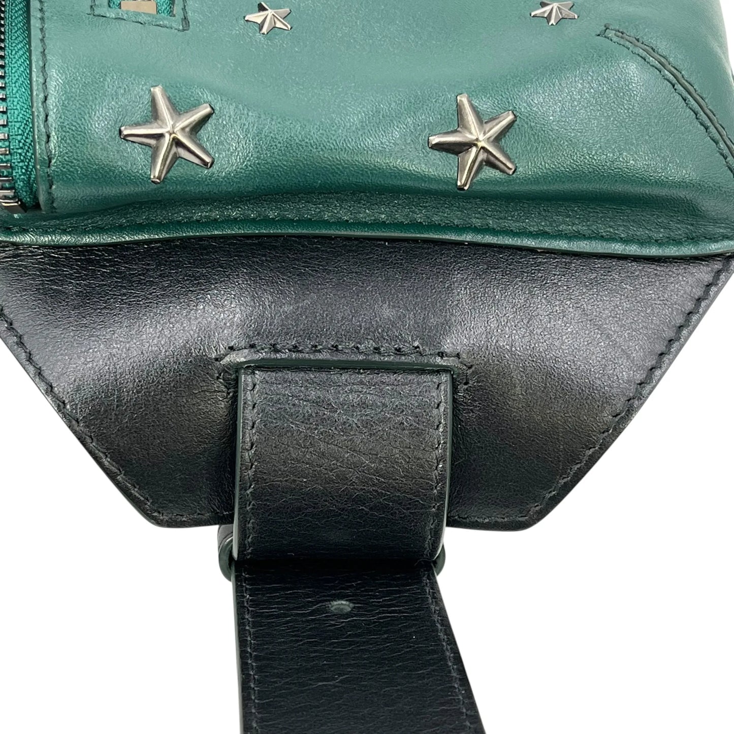 JIMMY CHOO Oscar Star Studs Body Bag - Khaki