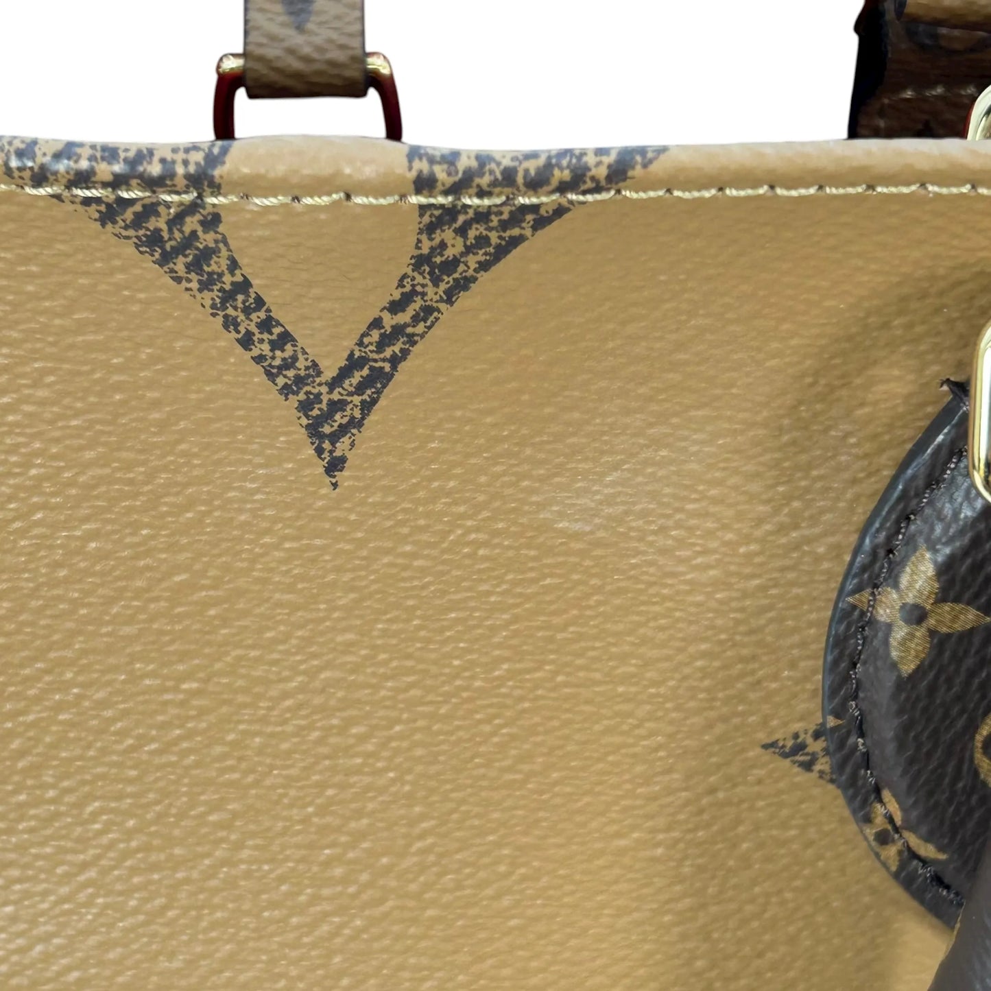 Louis Vuitton On The Go MM Hand Bag Shoulder Bag - Brown - 34948