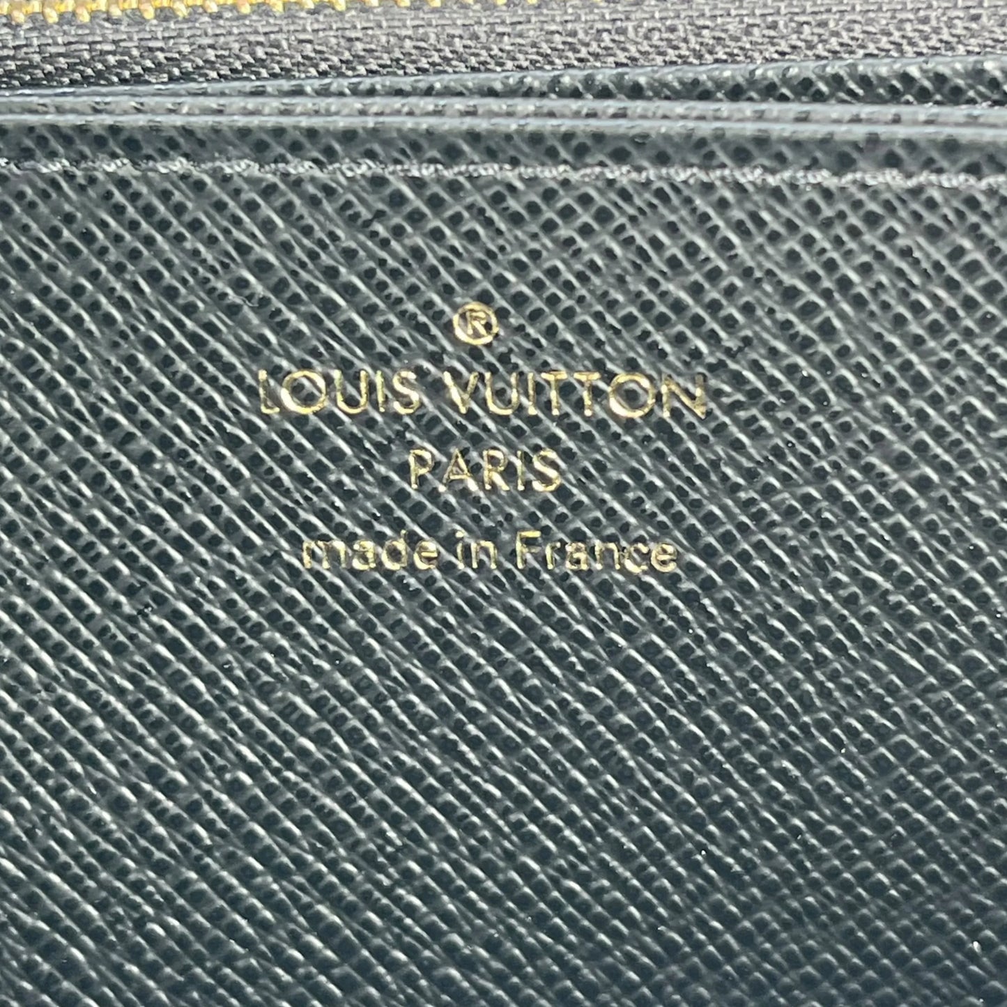 LOUIS VUITTON Monogram Reverse Zippy Long Wallet - Brown