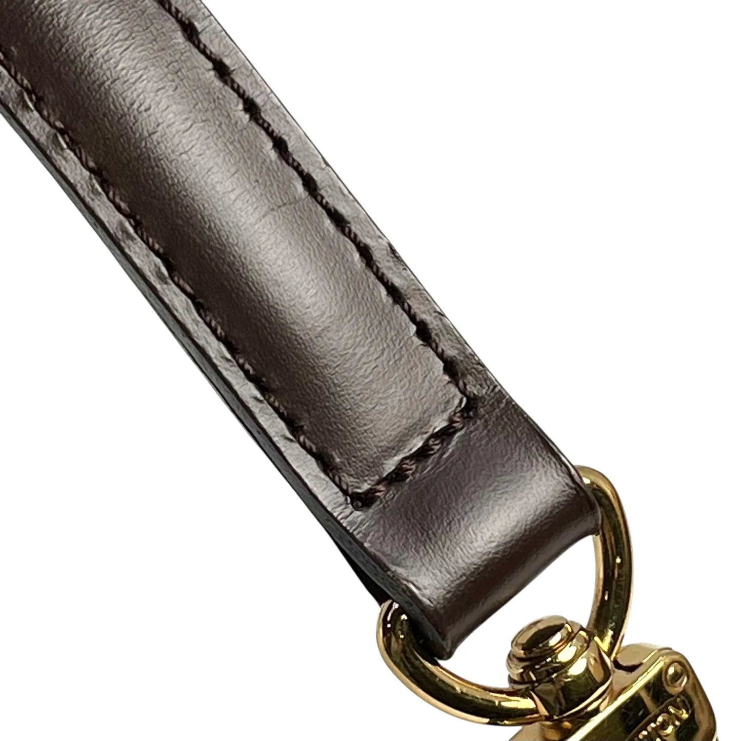 LOUIS VUITTON Leather Shoulder Strap - Darkbrown - 34941