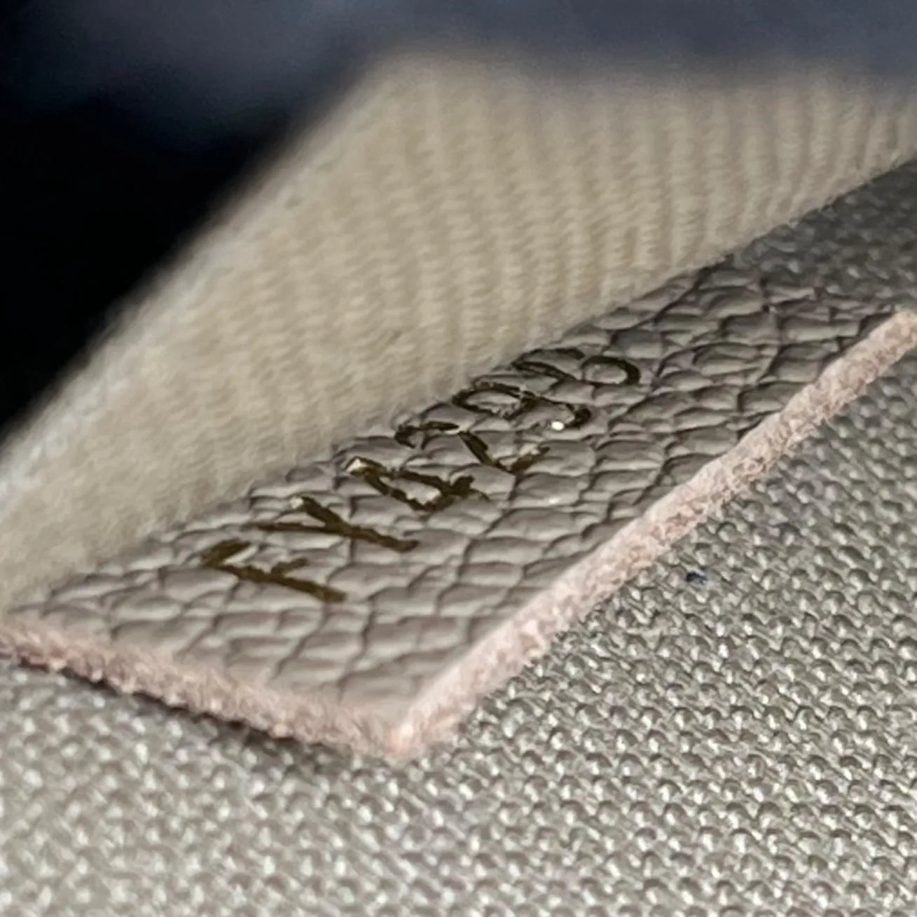 LOUIS VUITTON Pochette Felicie Monogram Empreinte Chain Wallet - Beige