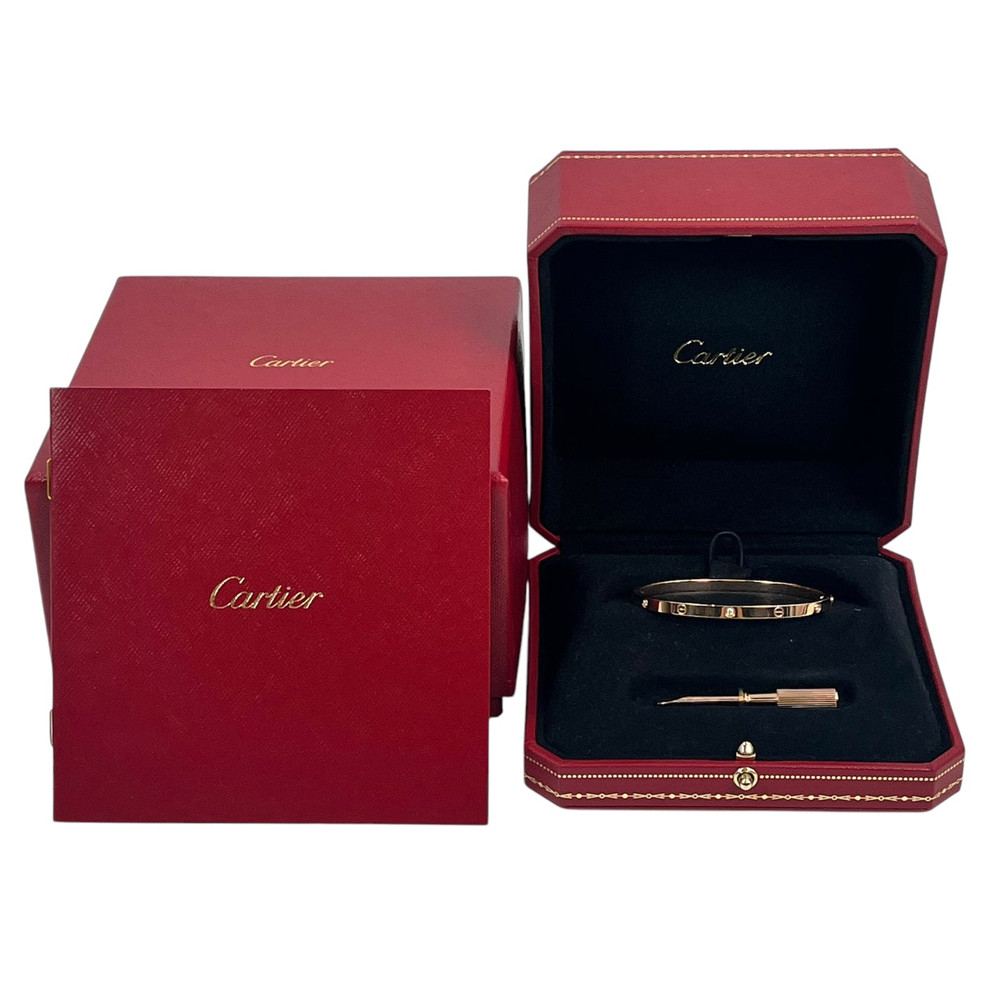 Cartier Half Diamond Love Bracelet