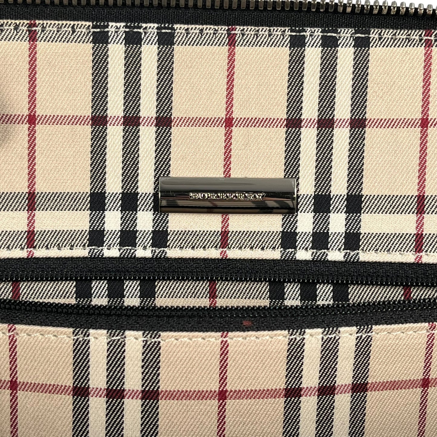 BURBERRY Leather Hand Bag - Black