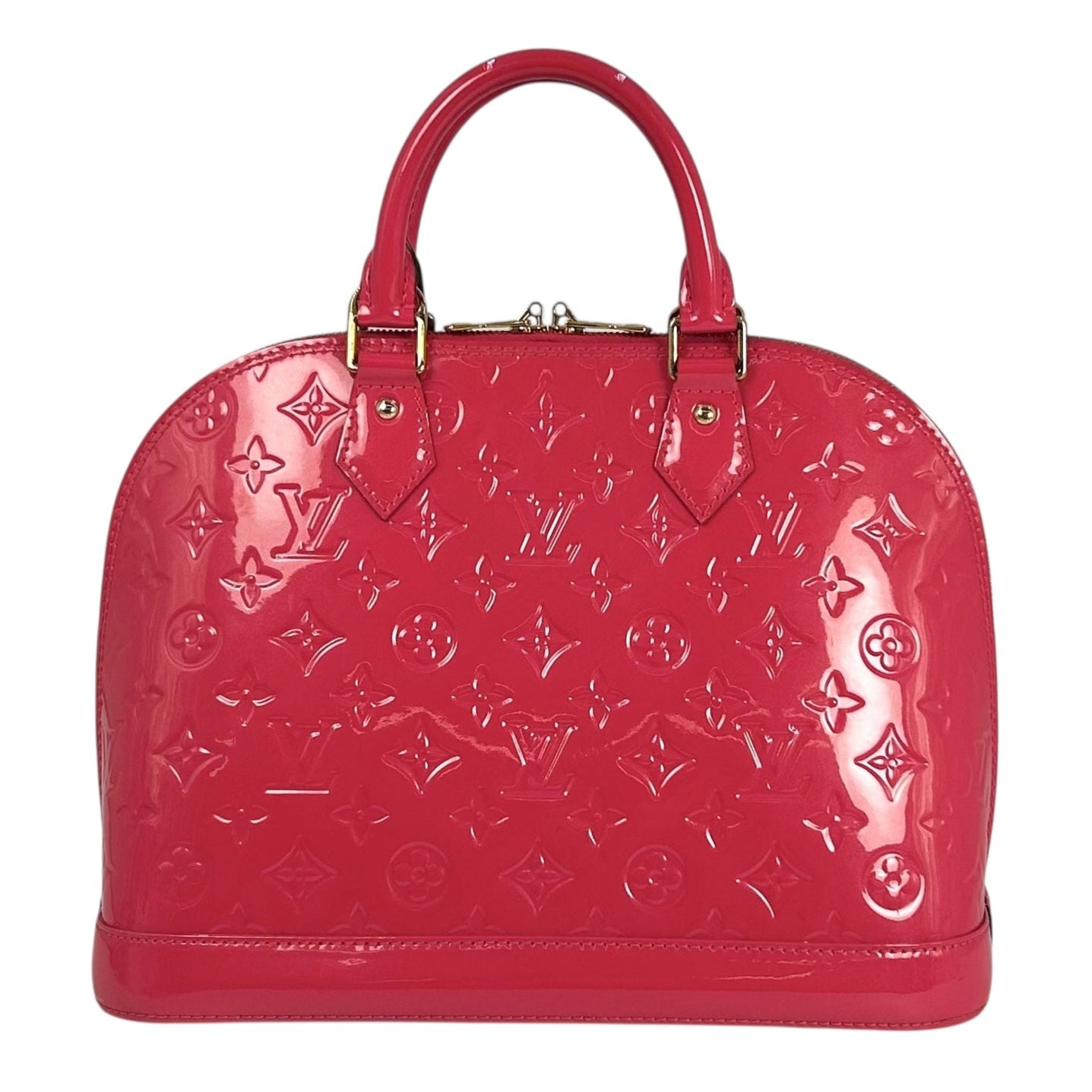 Louis Vuitton Vernis Alma PM Hand Bag - Pink