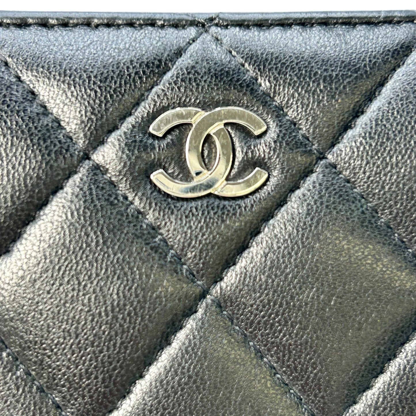CHANEL Cambon Line Long Wallet - Black