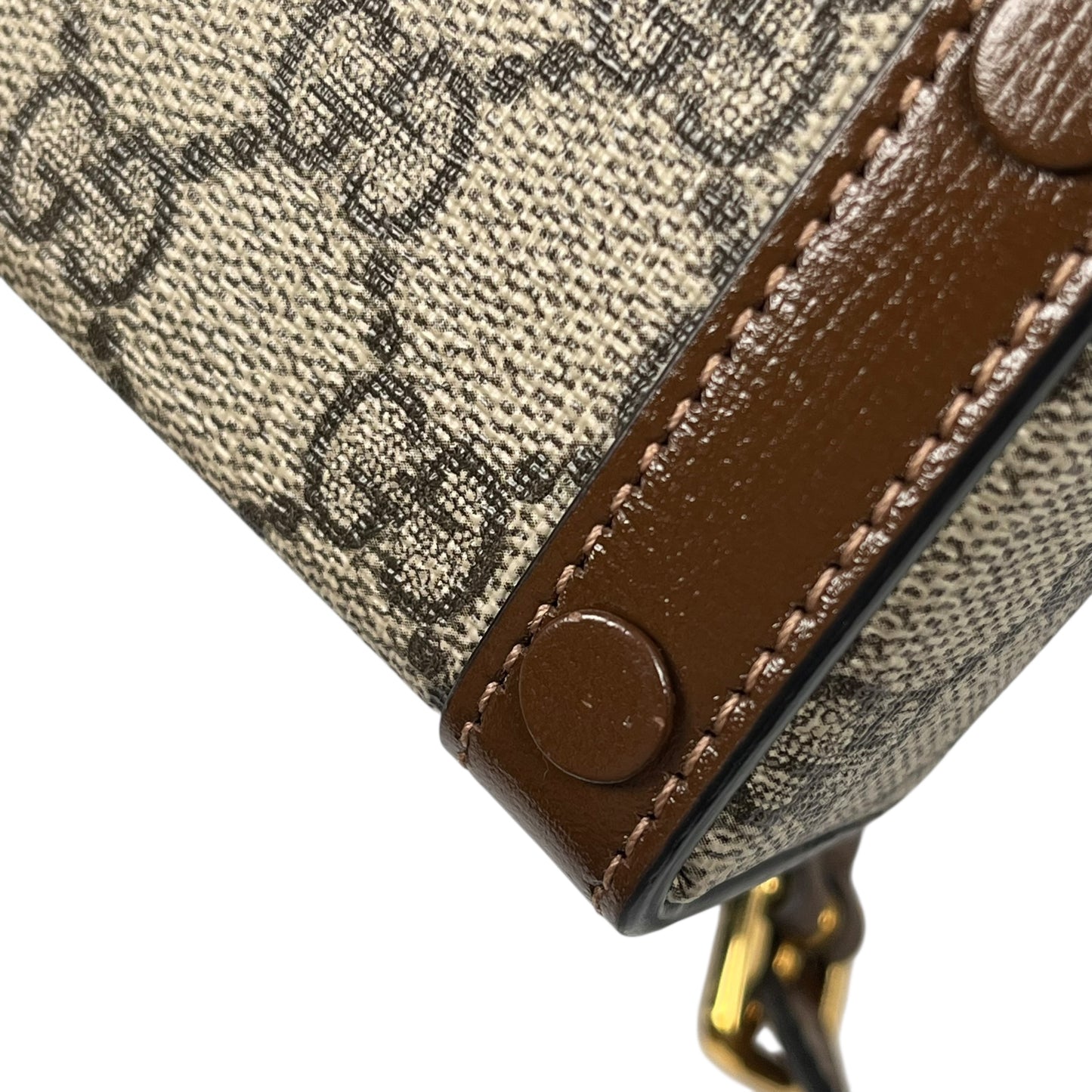 GUCCI GG Supreme Horsebit 1955 Mini Shoulder Bag