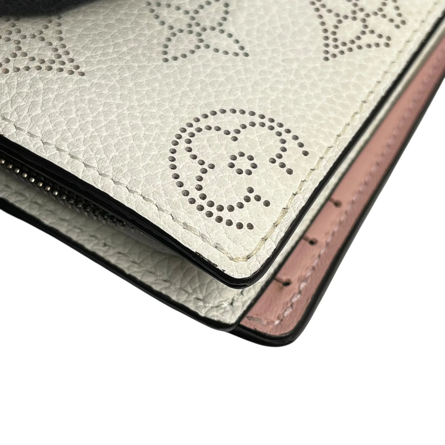 Louis Vuitton Portefeuille Clea Compact Wallet - White