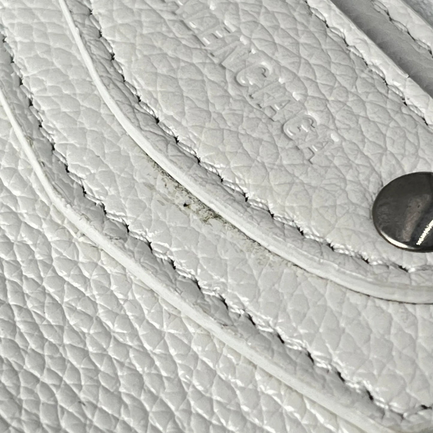 Balenciaga Neo Classic City Hand Bag - White