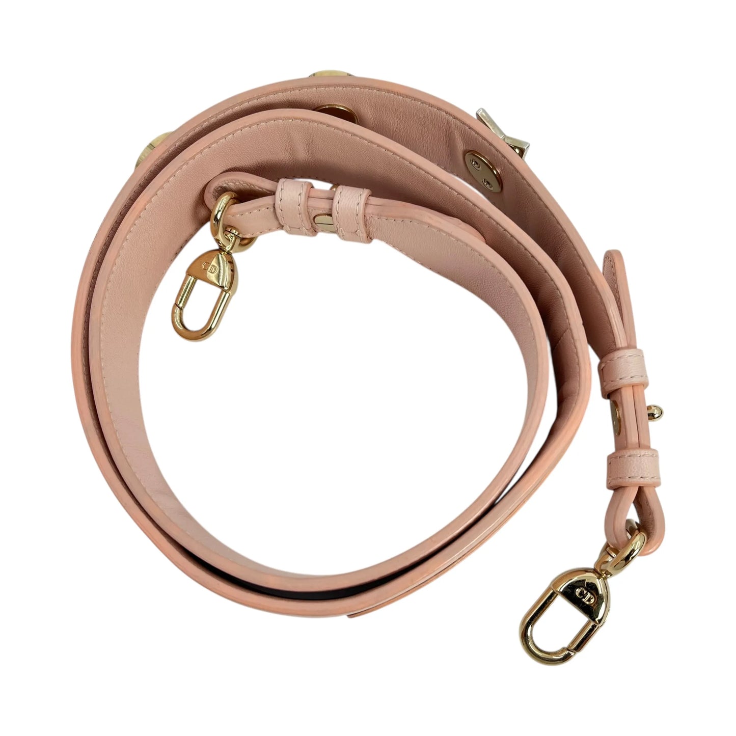 Dior Small Lady Dior My ABCDior Leather Hand Bag - Pink