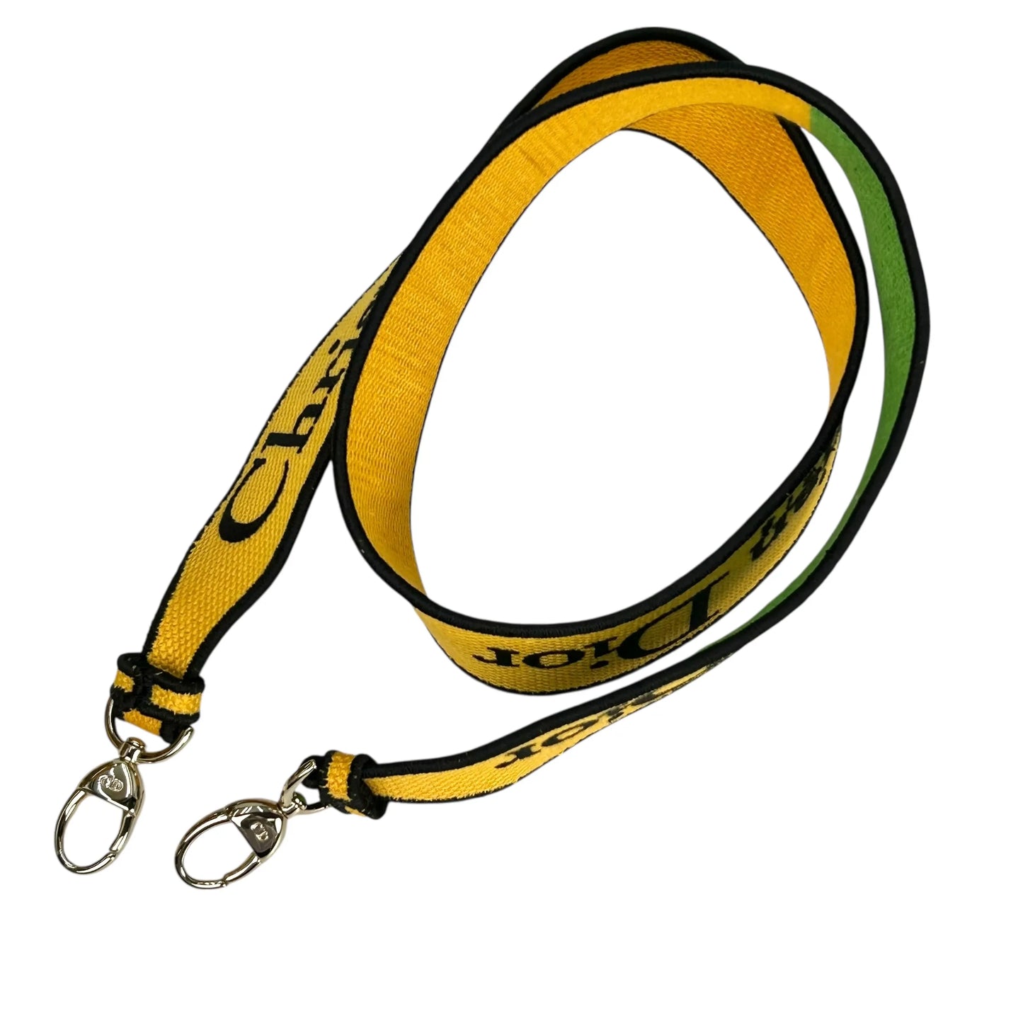 Dior Lady D-Lite Hand Bag - Yellow×Green