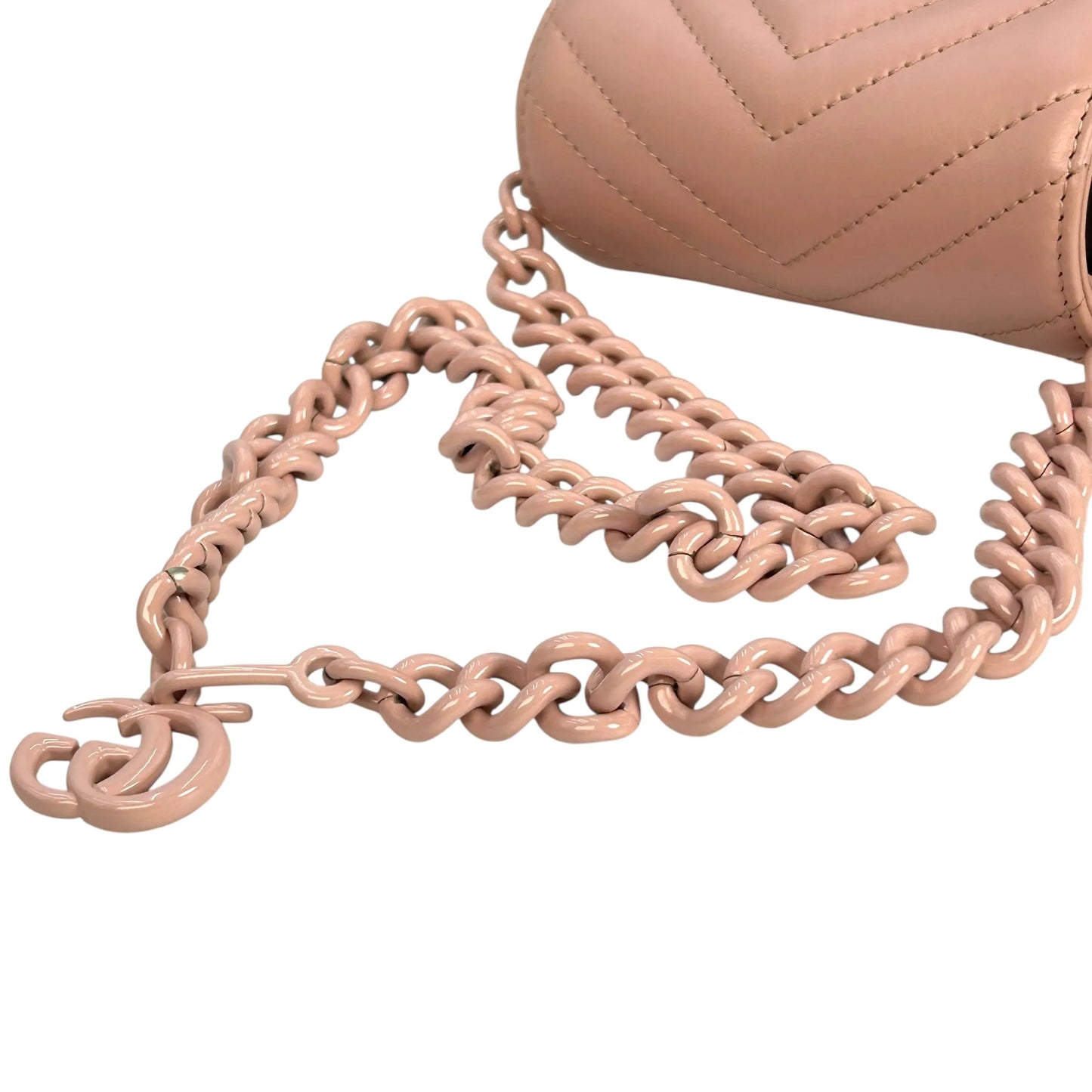 GUCCI GG Marmont Mini Bag Shoulder Bag - Pink