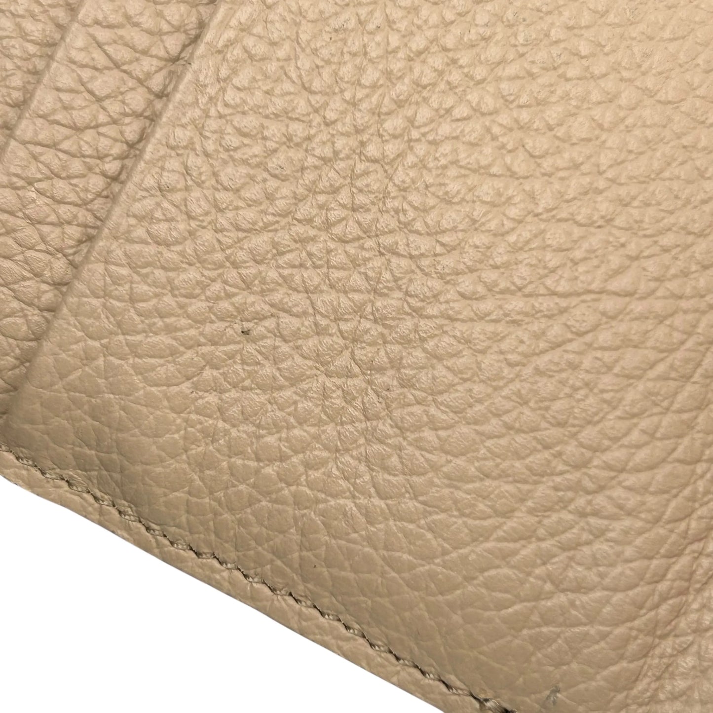 Chloé Alphabet Tri-Fold Compact Wallet - Beige