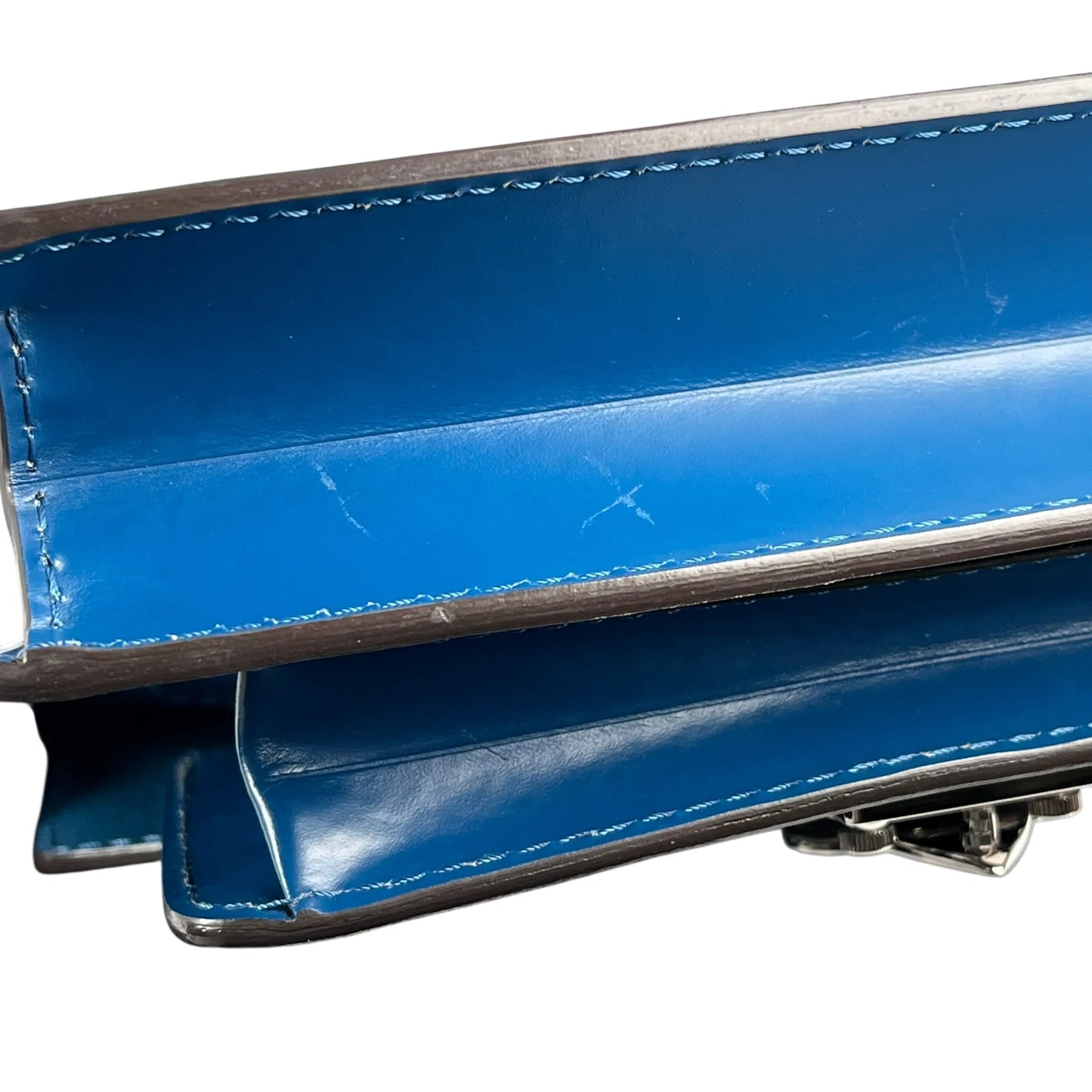 Louis Vuitton Epi Monceau BB Hand Bag - Blue