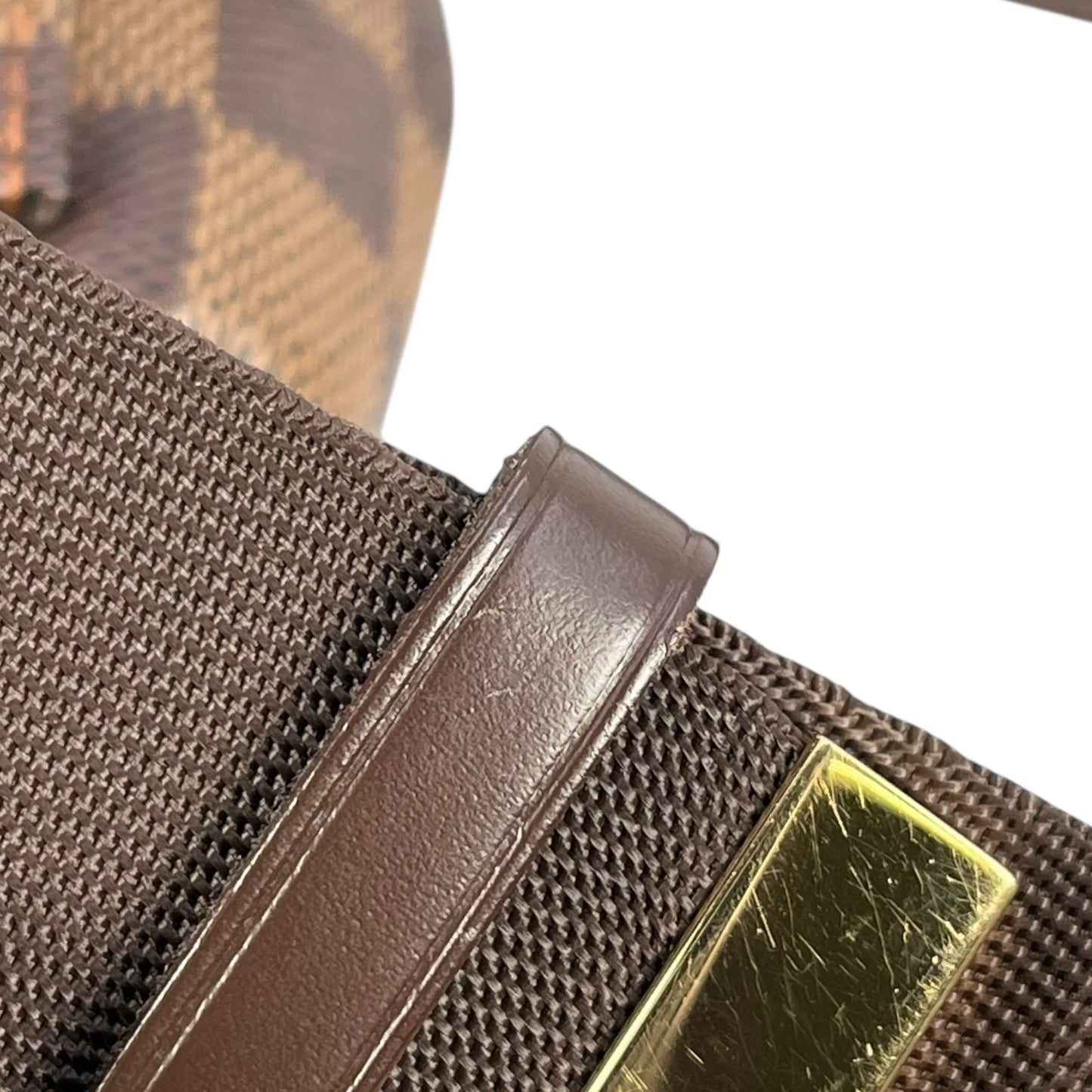 LOUIS VUITTON Geronimos Damier Ebene Waist Bag Body Bag - Brown