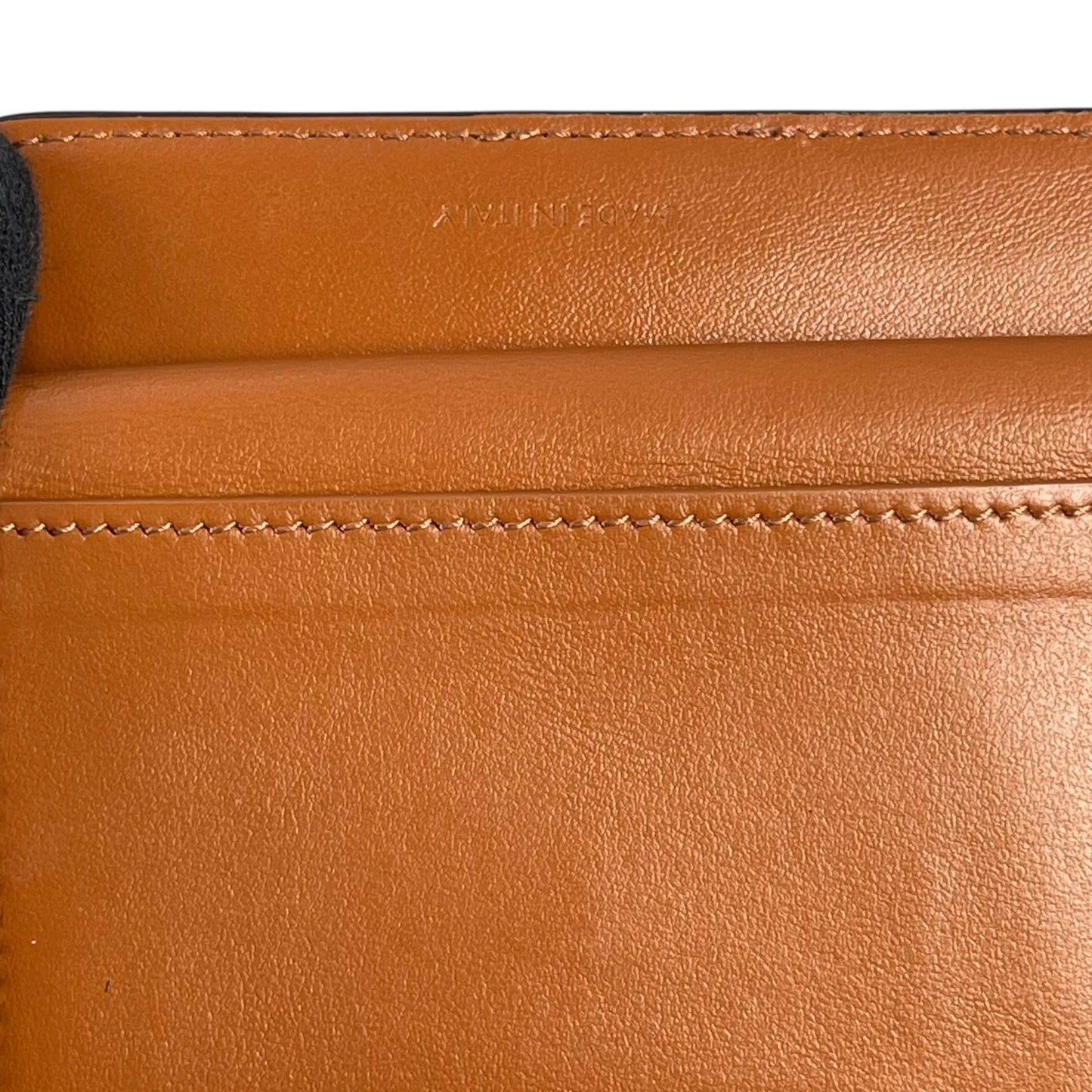 CELINE Triomphe Canvas Compact Wallet - Darkbrown