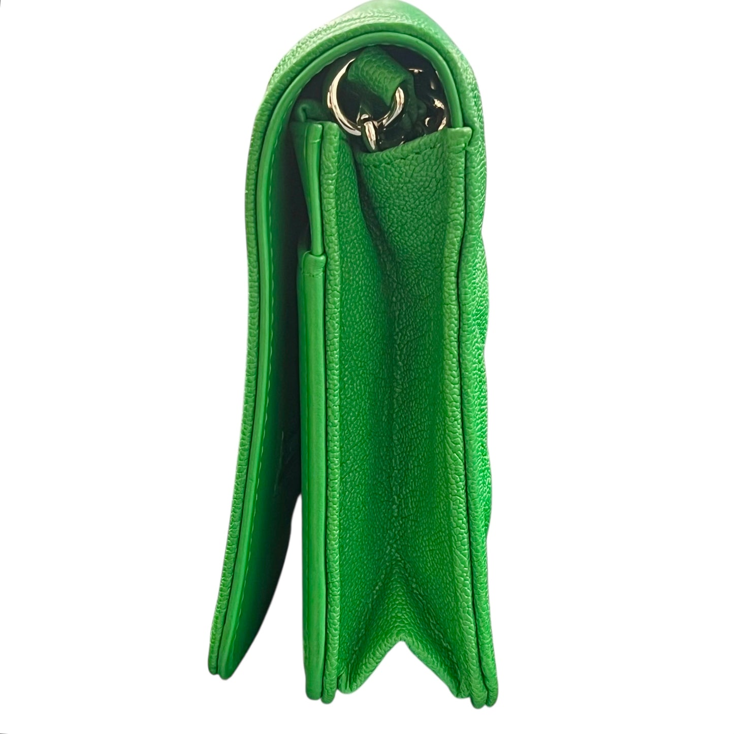 CHANEL Boy Chanel Chain Wallet Shoulder Bag - Green