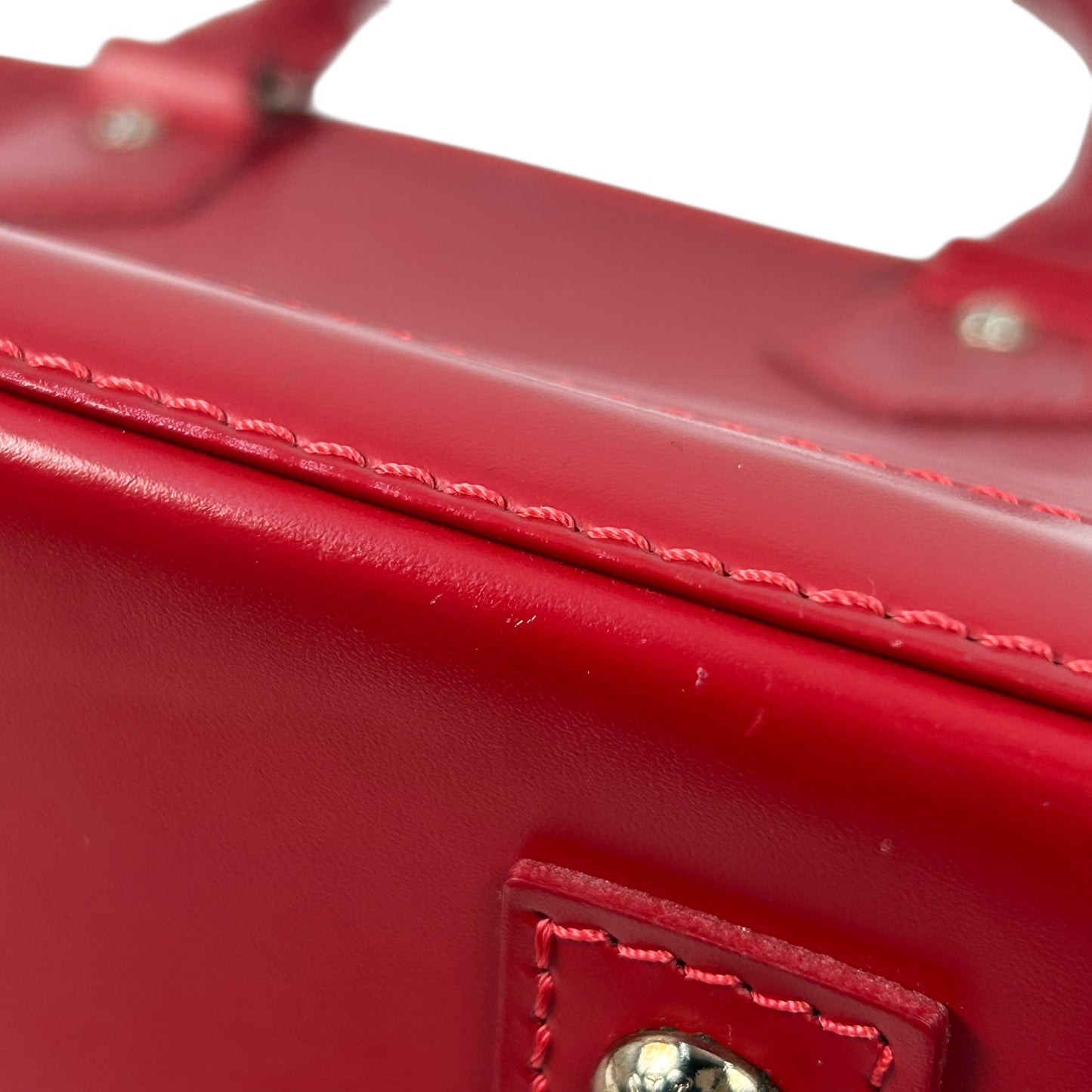 Louis Vuitton Epi Alma BB - Red