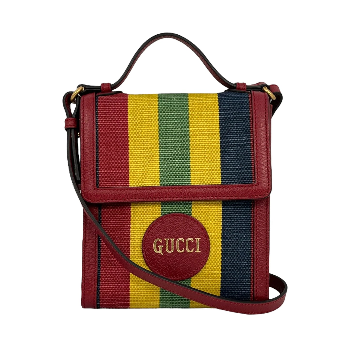 GUCCI Baia Della Stripe Shoulder Bag