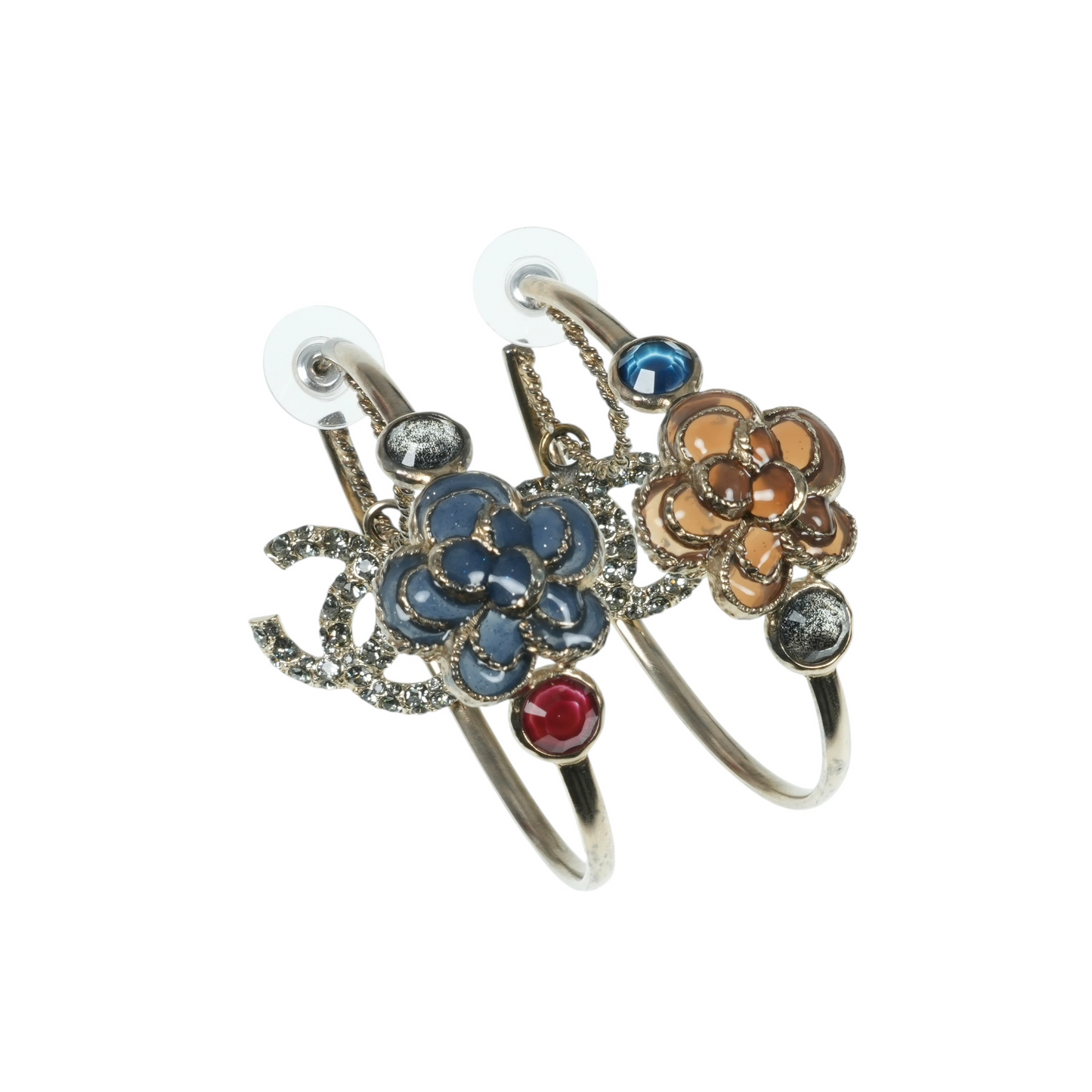 CHANEL CC Hoop Earring Jewelry