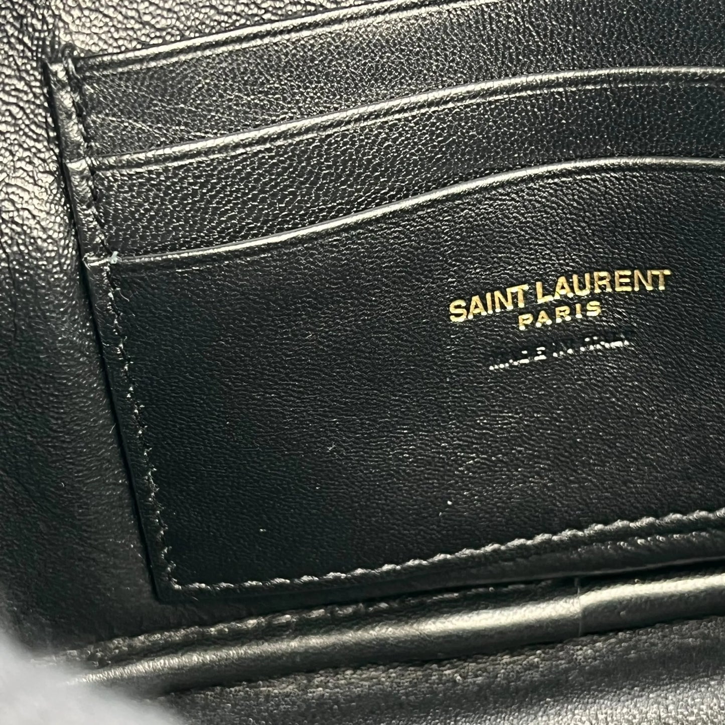 Saint Laurent Lou Mini Shoulder Bag - Darkgray