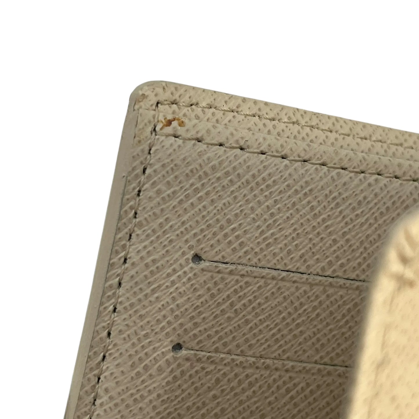 Louis Vuitton Damier Portefeuille Koala Compact Wallet - White