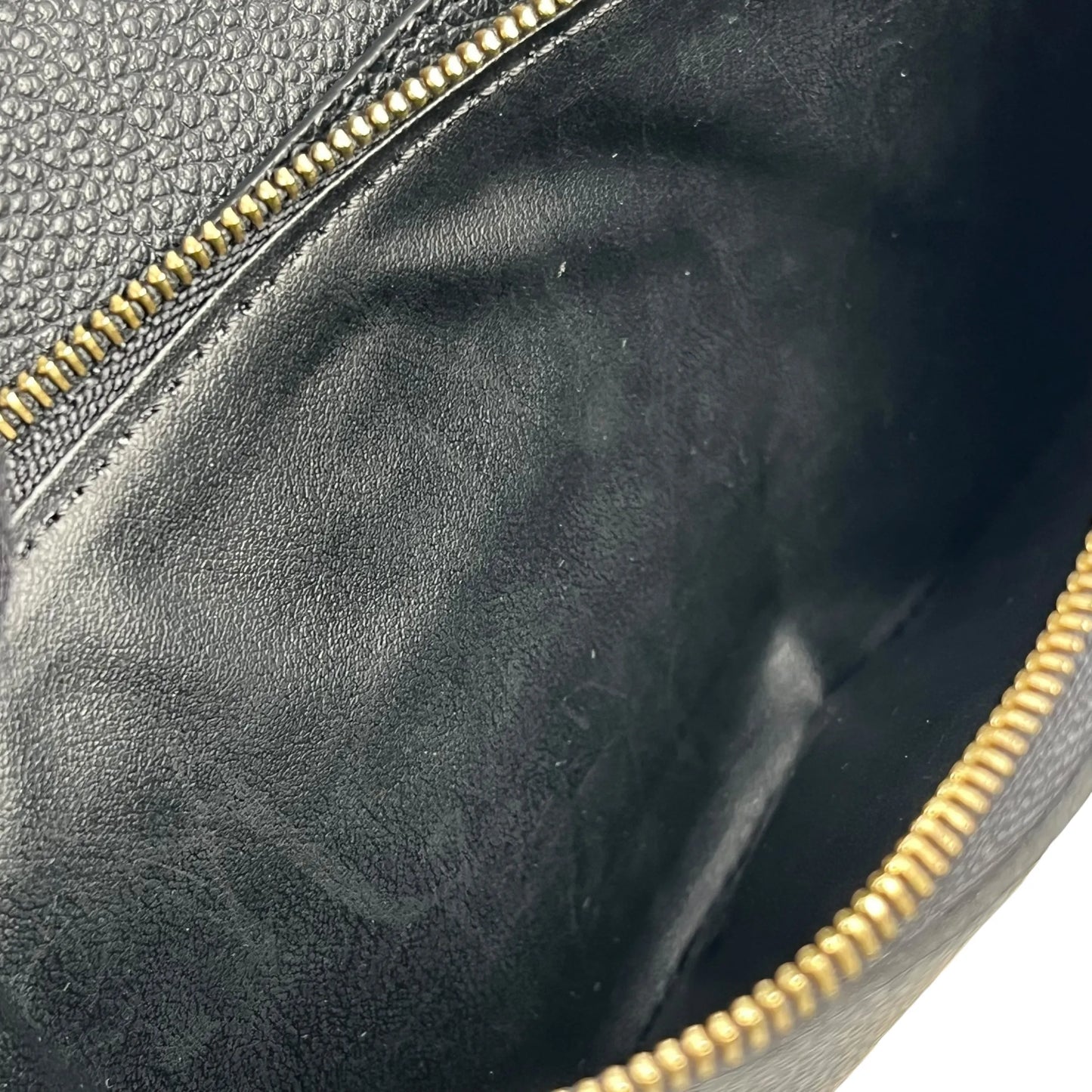 Louis Vuitton Empreinte Pochette Saint Germain Chain Shoulder Wallet - Black
