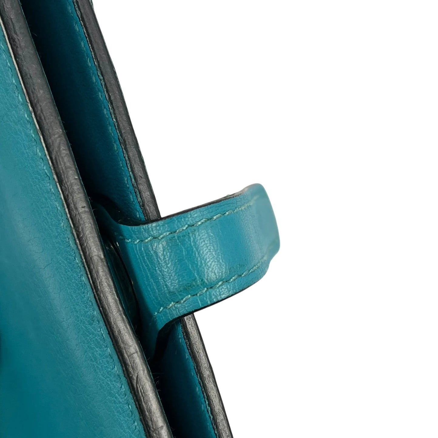 Hermes Dogon GM Bi-Fold Long Wallet - Turquoise