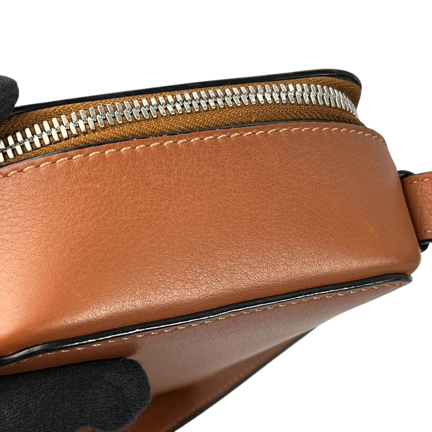 LOEWE Box Shoulder Bag Calfskin - Brown
