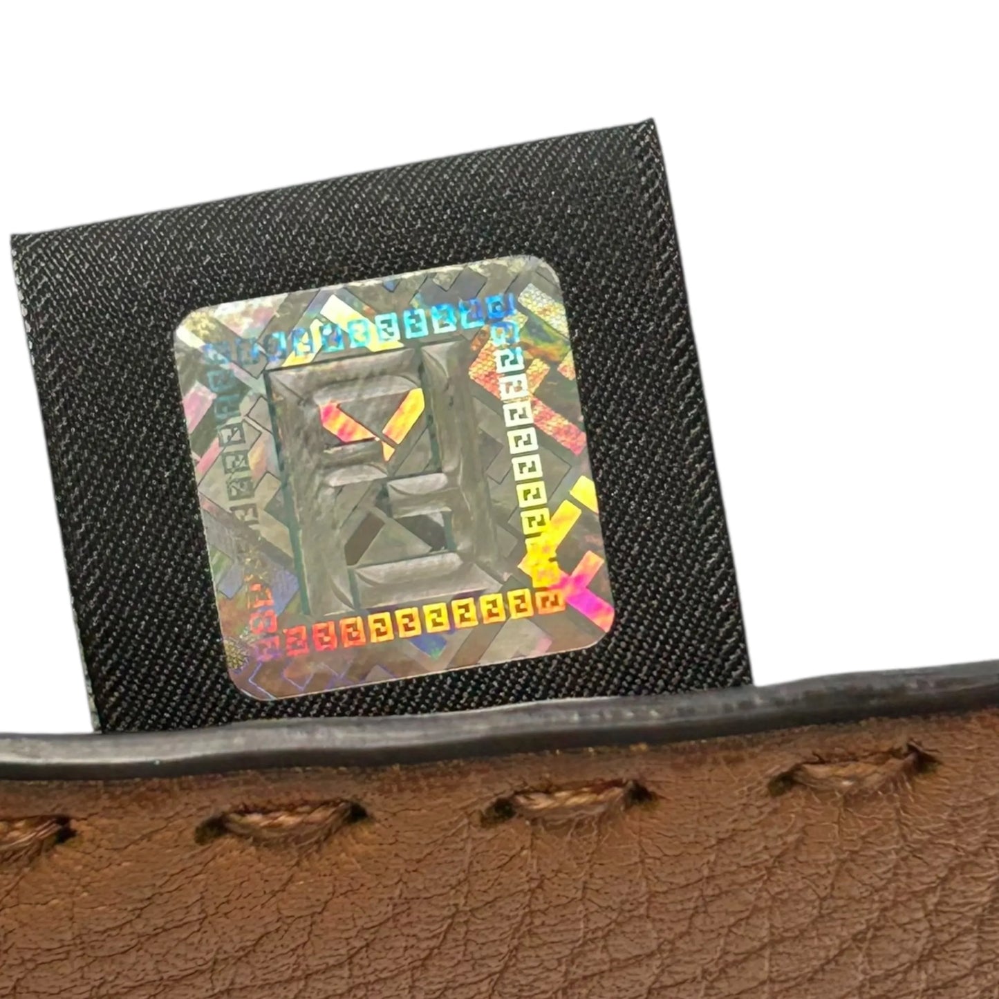 FENDI Selleria Compact Wallet - Brown