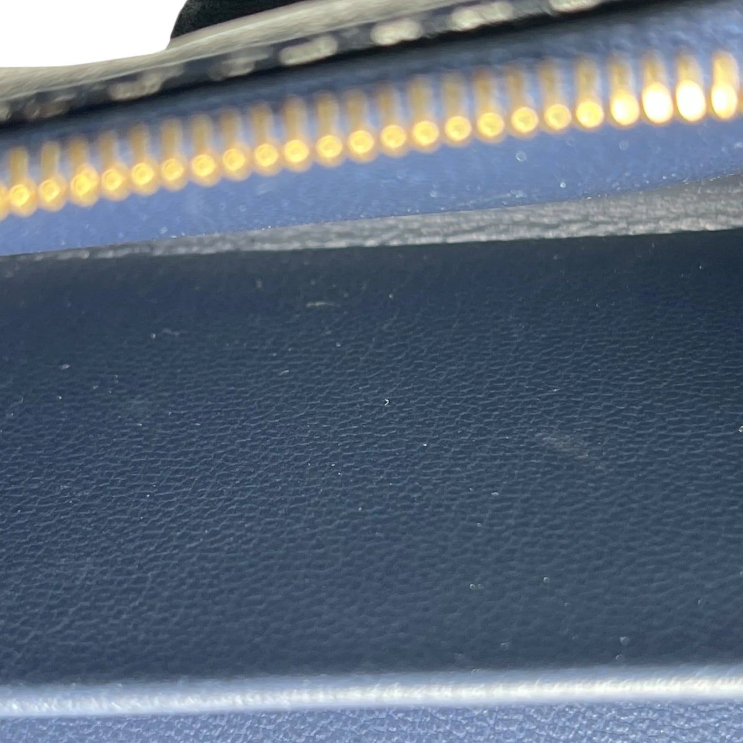 LOUIS VUITTON Portefeuille Lou Monogram Compact Wallet - Navy