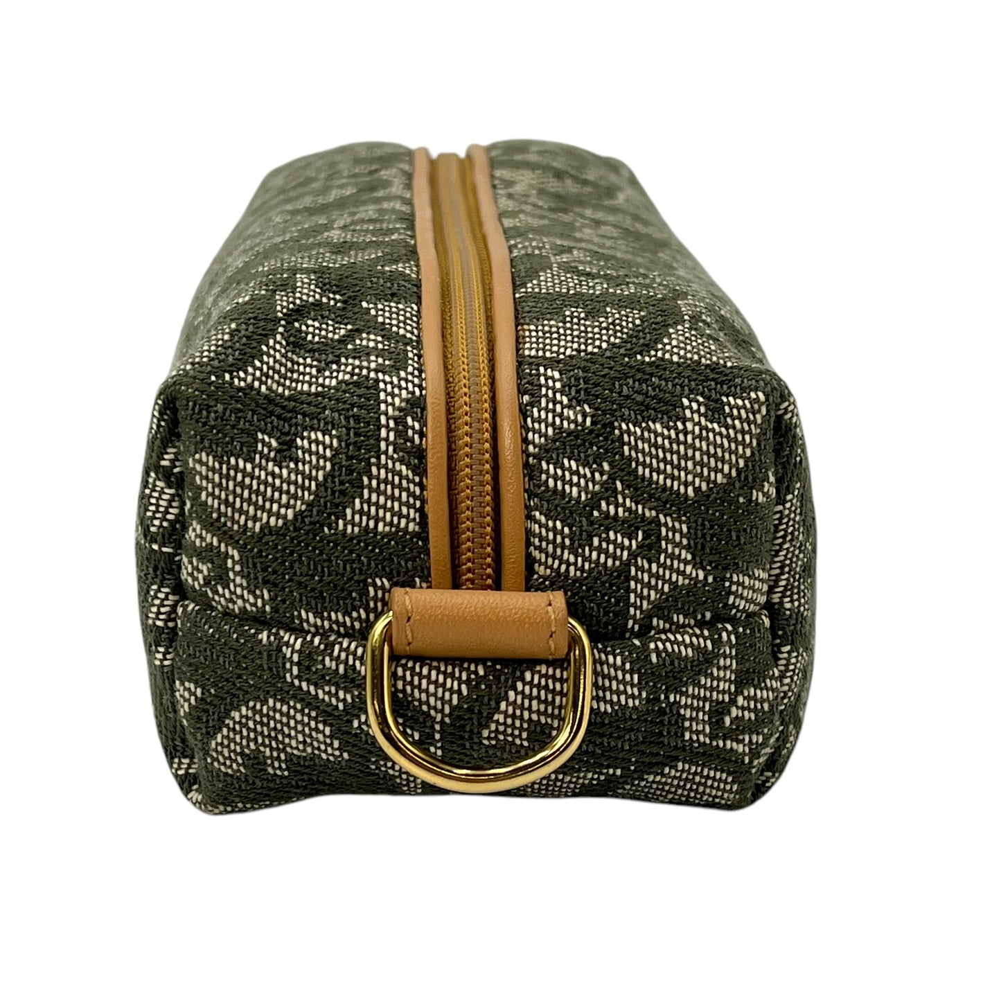 Dior Trotter Canvas Pouch Olive Green