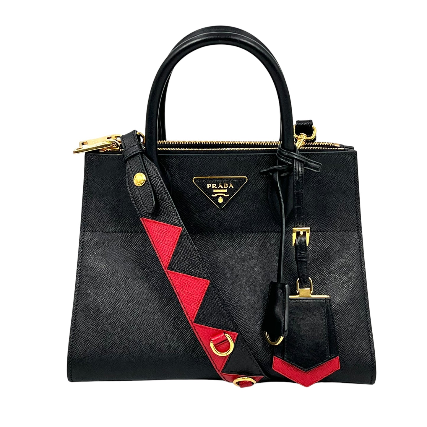 PRADA Paradigme saffiano Leather 2way bag