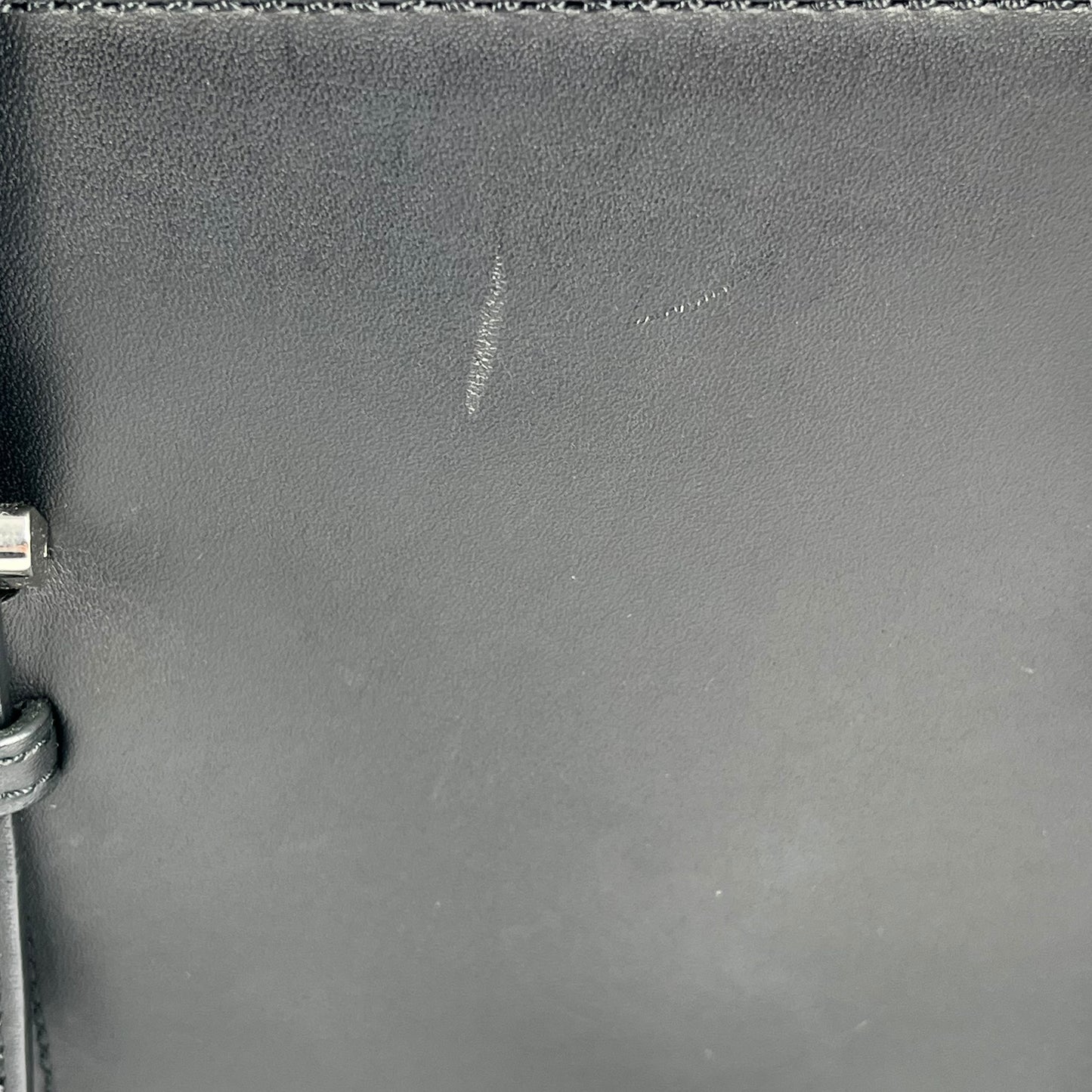BURBERRY Leather Hand Bag - Black