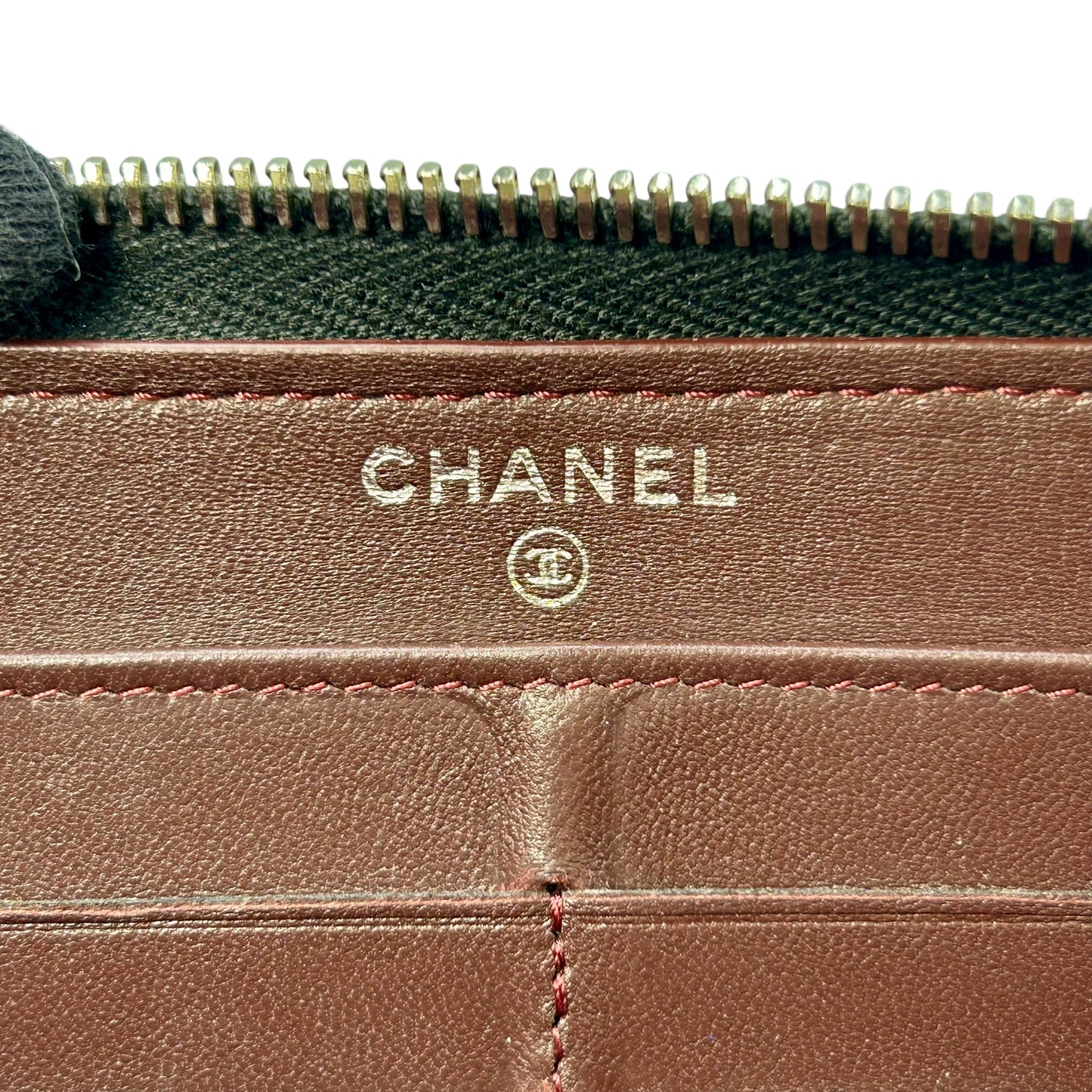 CHANEL Cambon Line Long Wallet - Black