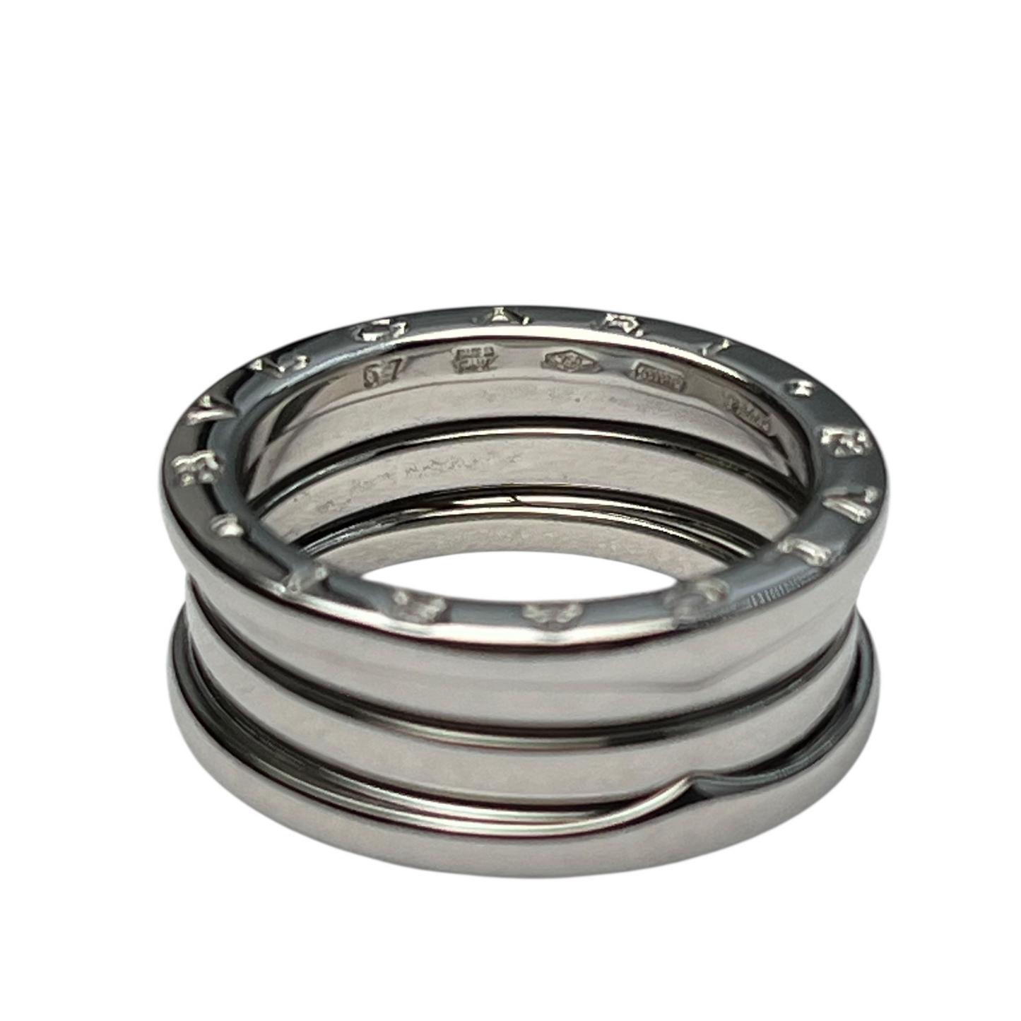 BVLGARI B-Zero1 2 Band Ring 18KWG Jewelry