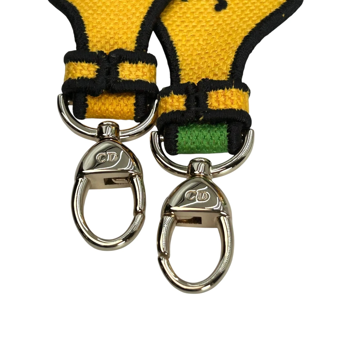 Dior Lady D-Lite Hand Bag - Yellow×Green