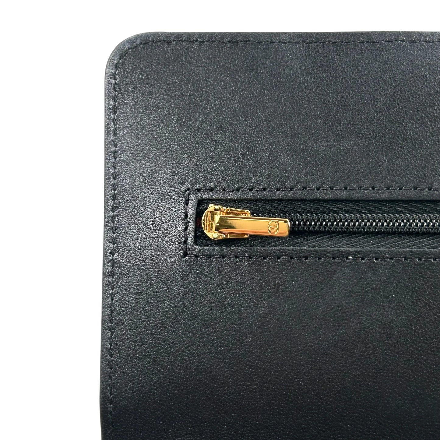 CHANEL Materasse Lambskin Chain Wallet Shoulder Bag - Black