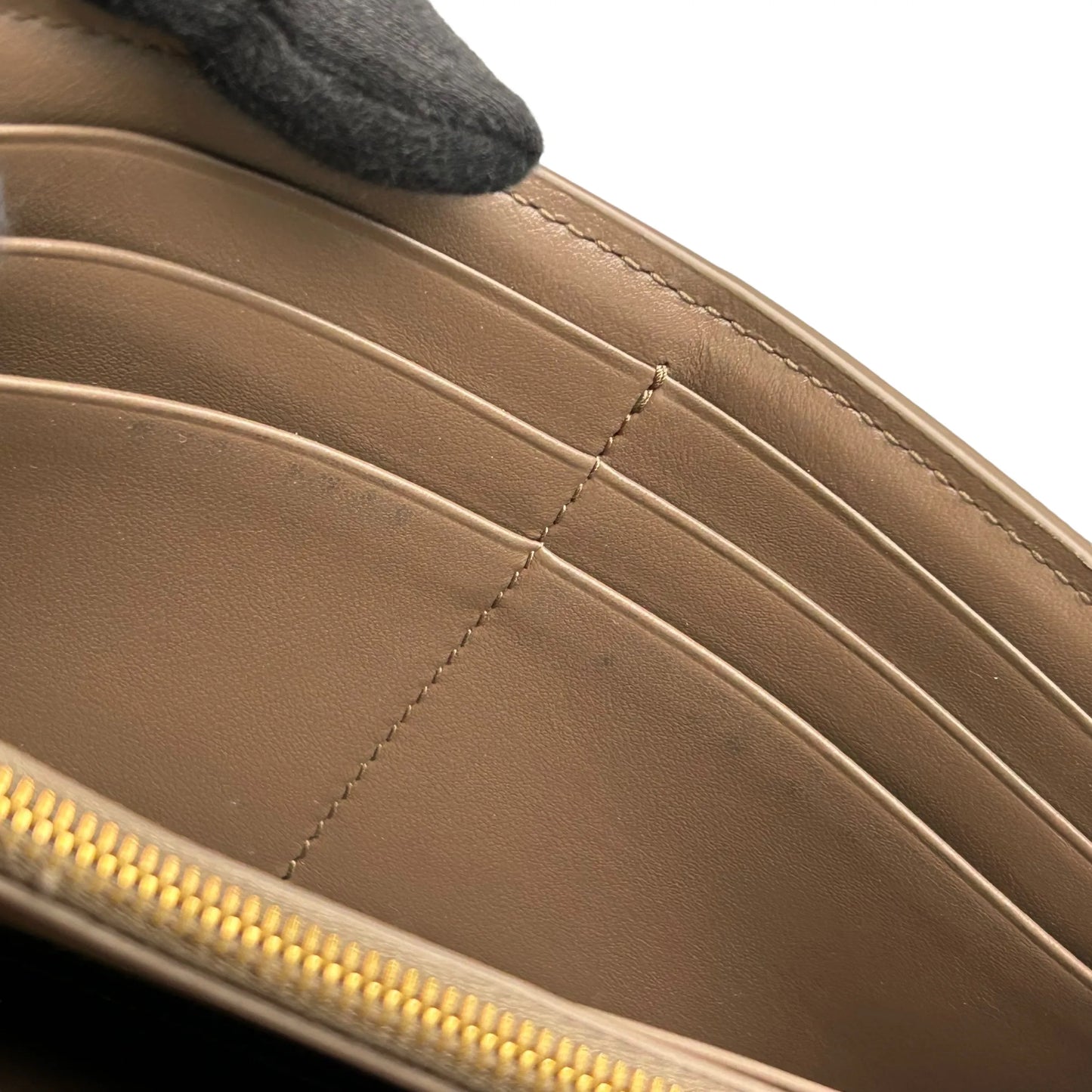 Bottega Veneta Intrecciato Flap Continental Long Wallet - Brown
