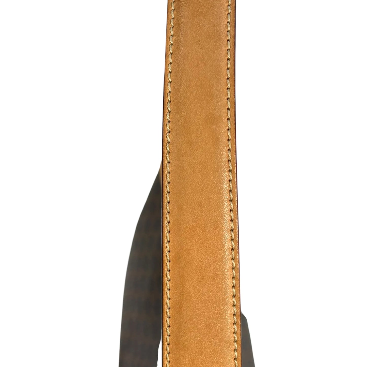 Celine Macadam PVC Canvas One Shoulder Bag Hand Bag - Brown