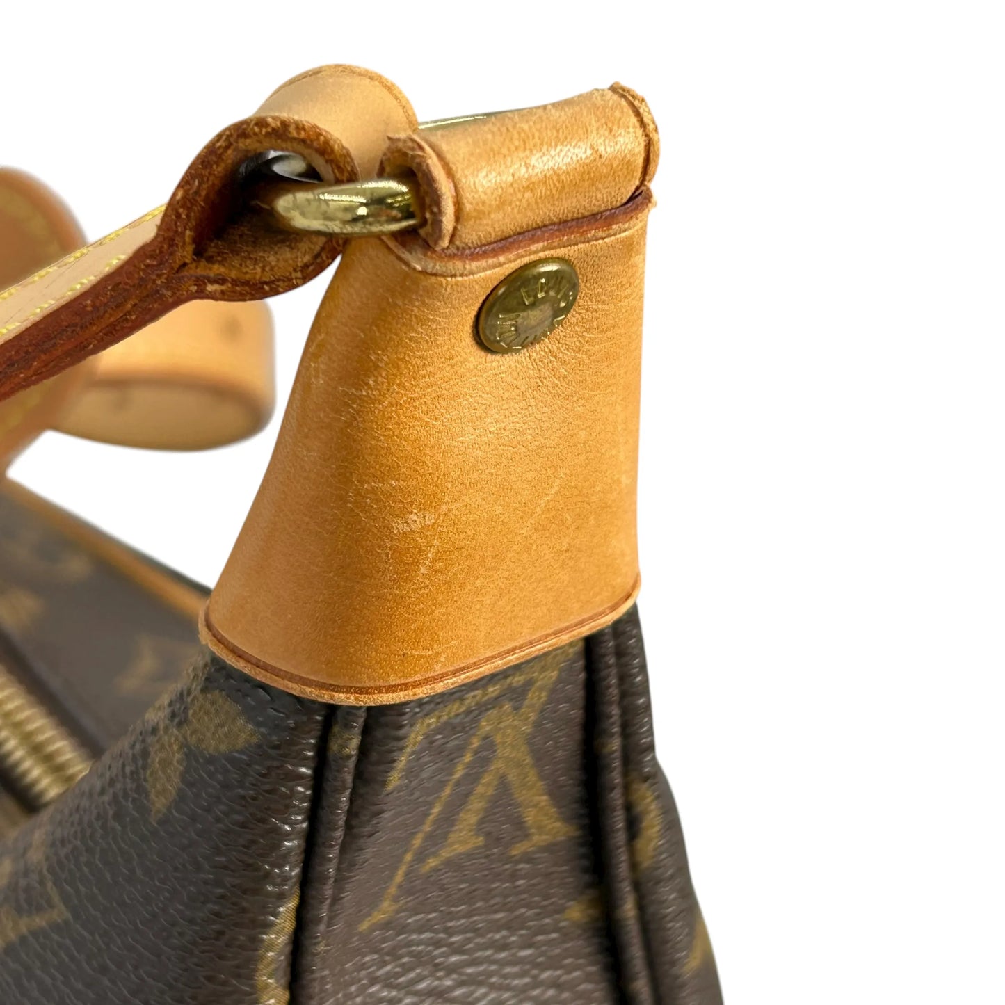 Louis Vuitton Boulogne PM Monogram Canvas Shoulder Bag - Brown