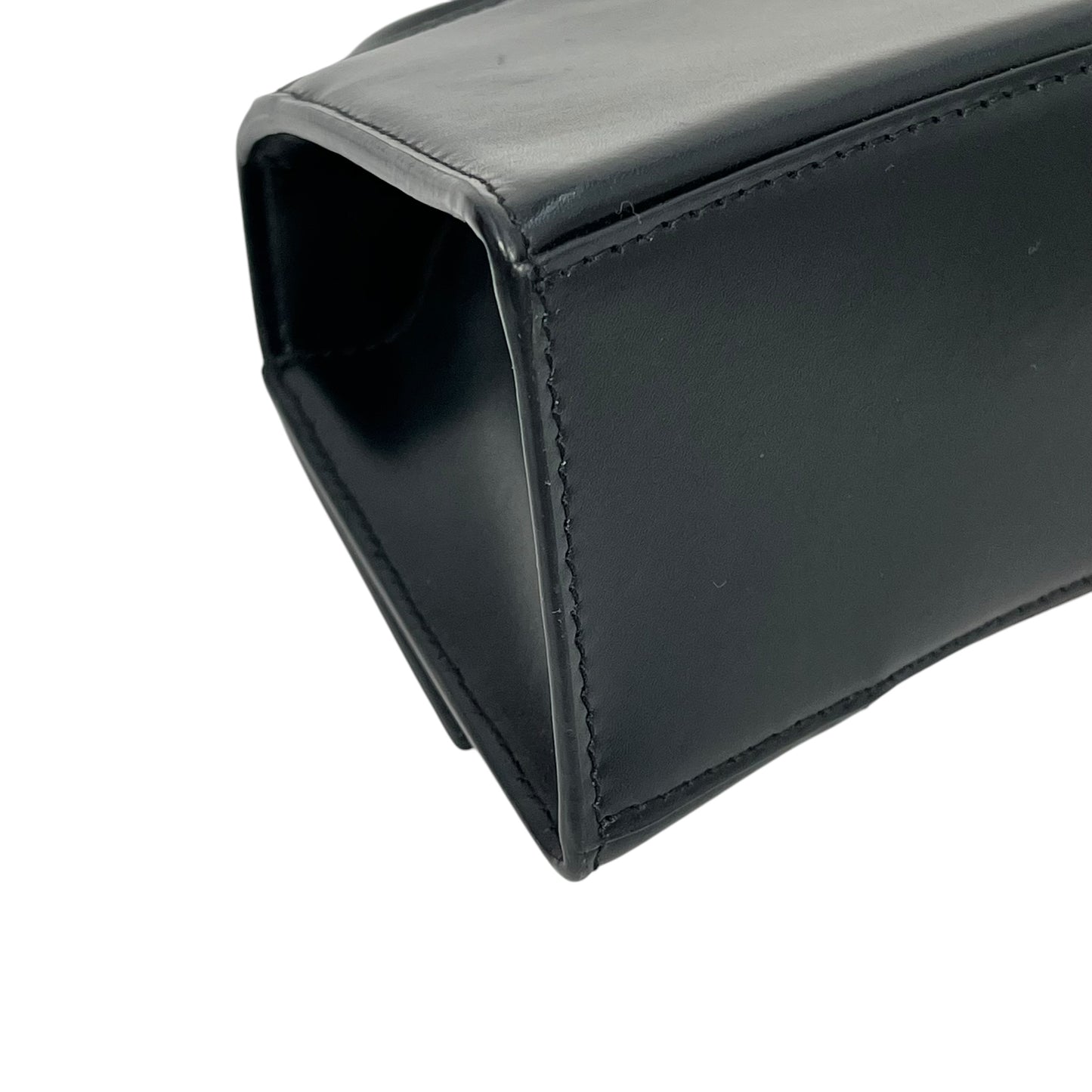 BALENCIAGA Hourglass Hand Bag 2way Black